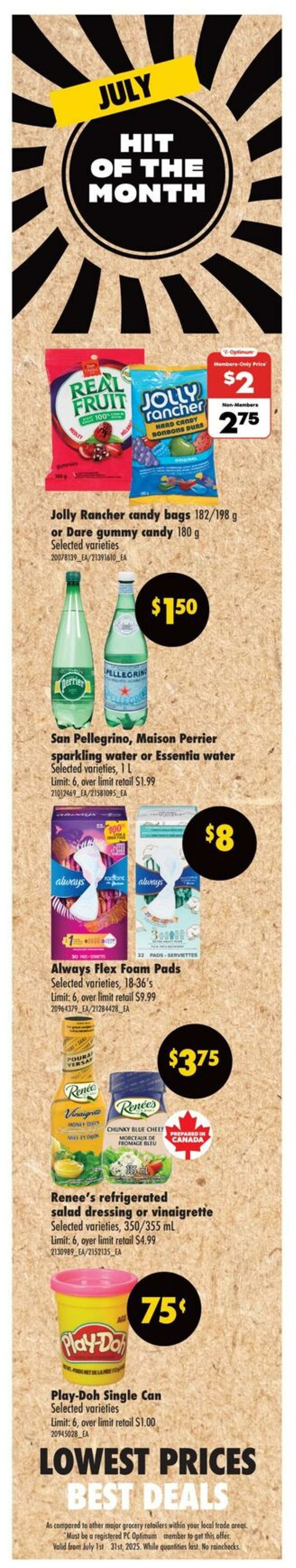 Flyer Real Canadian Superstore 24.07.2025 - 30.07.2025