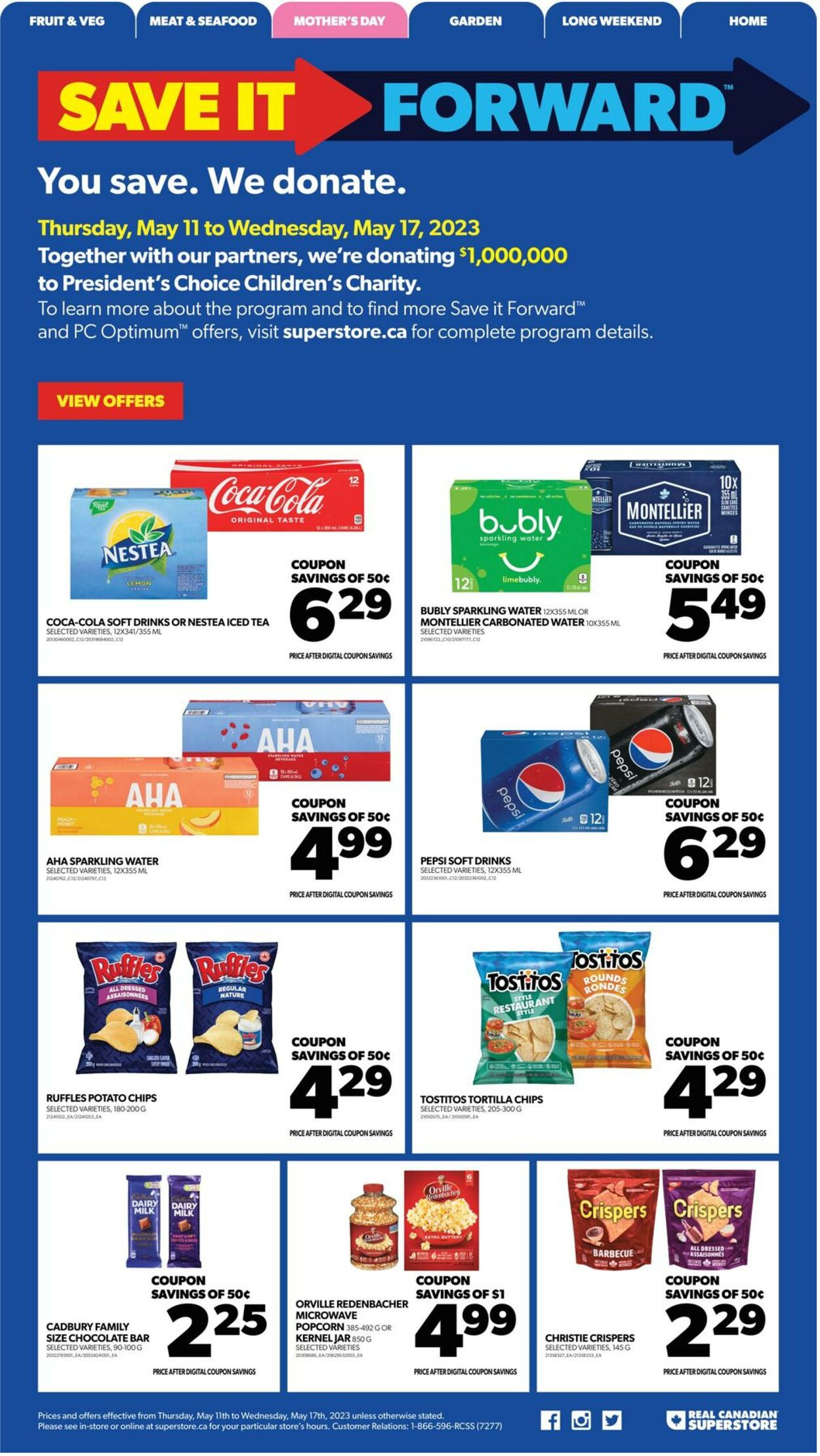 Flyer Real Canadian Superstore 11.05.2023 - 17.05.2023