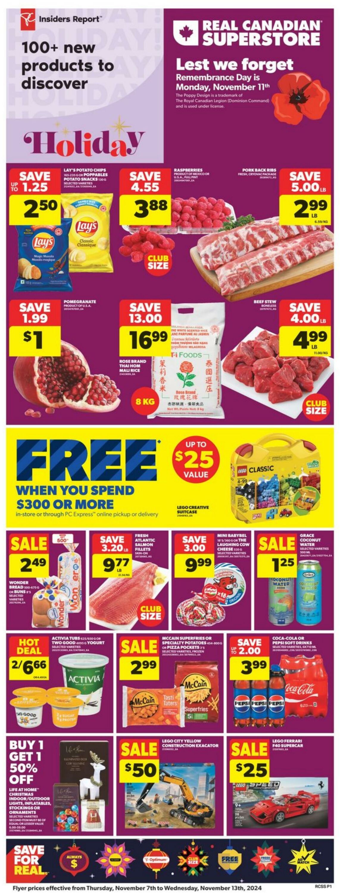 Flyer Real Canadian Superstore 07.11.2024 - 13.11.2024