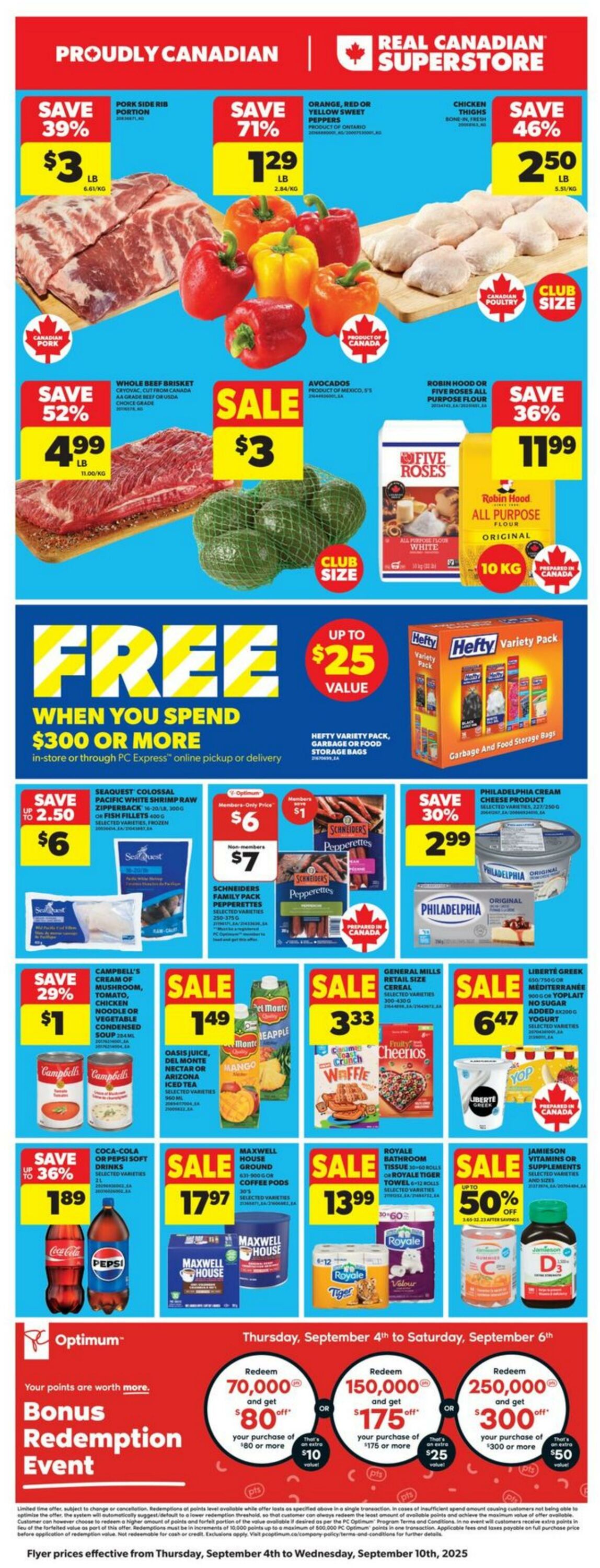 Flyer Real Canadian Superstore 04.09.2025 - 10.09.2025