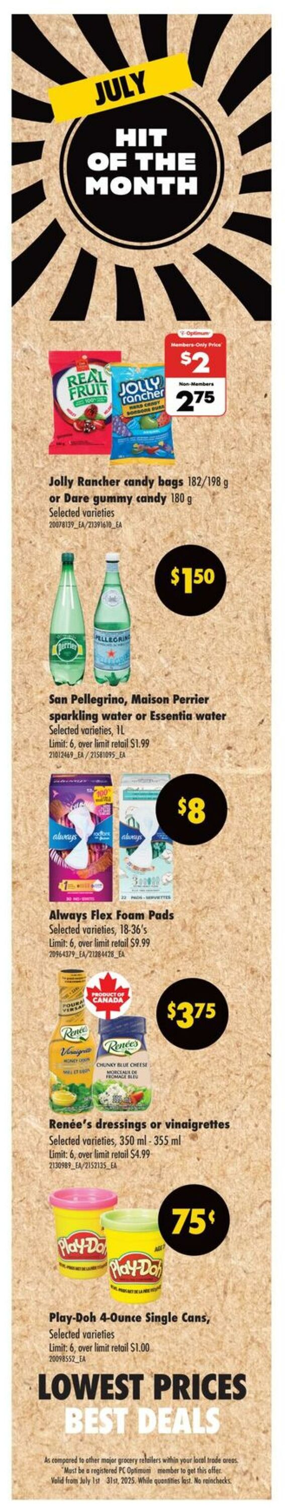 Flyer Real Canadian Superstore 10.07.2025 - 16.07.2025