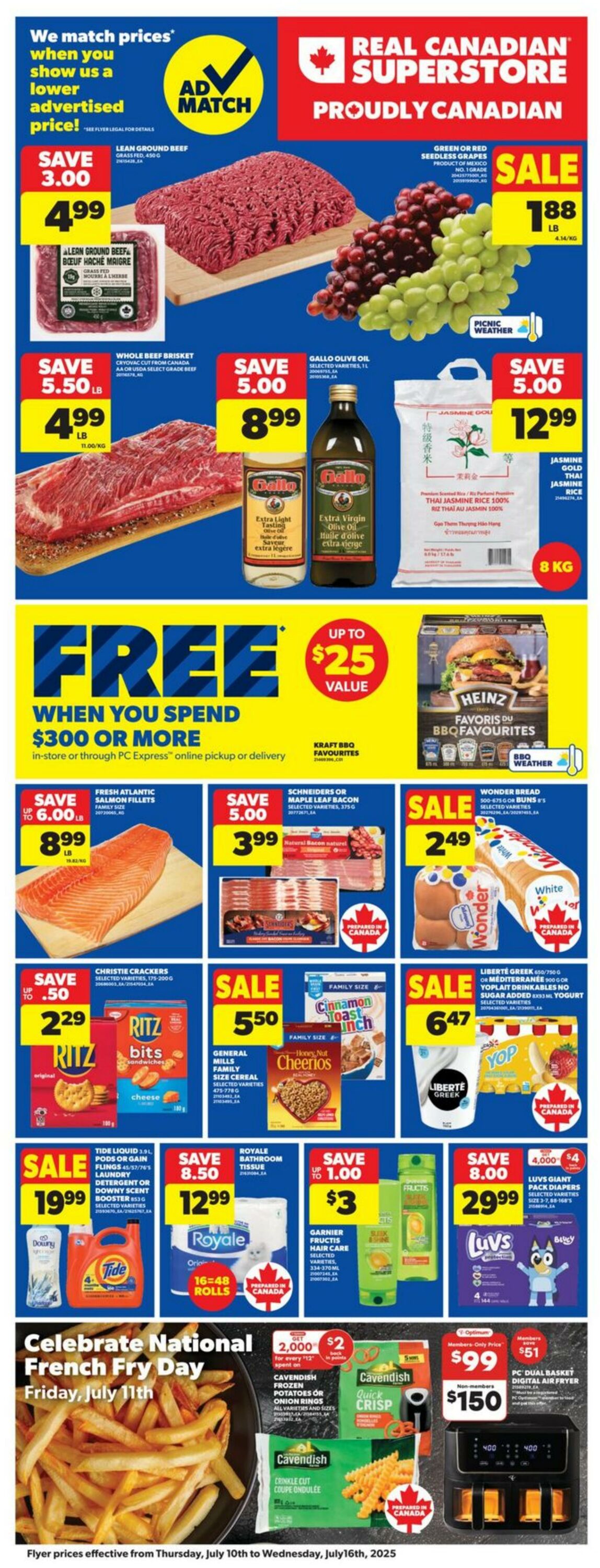 Flyer Real Canadian Superstore 10.07.2025 - 16.07.2025