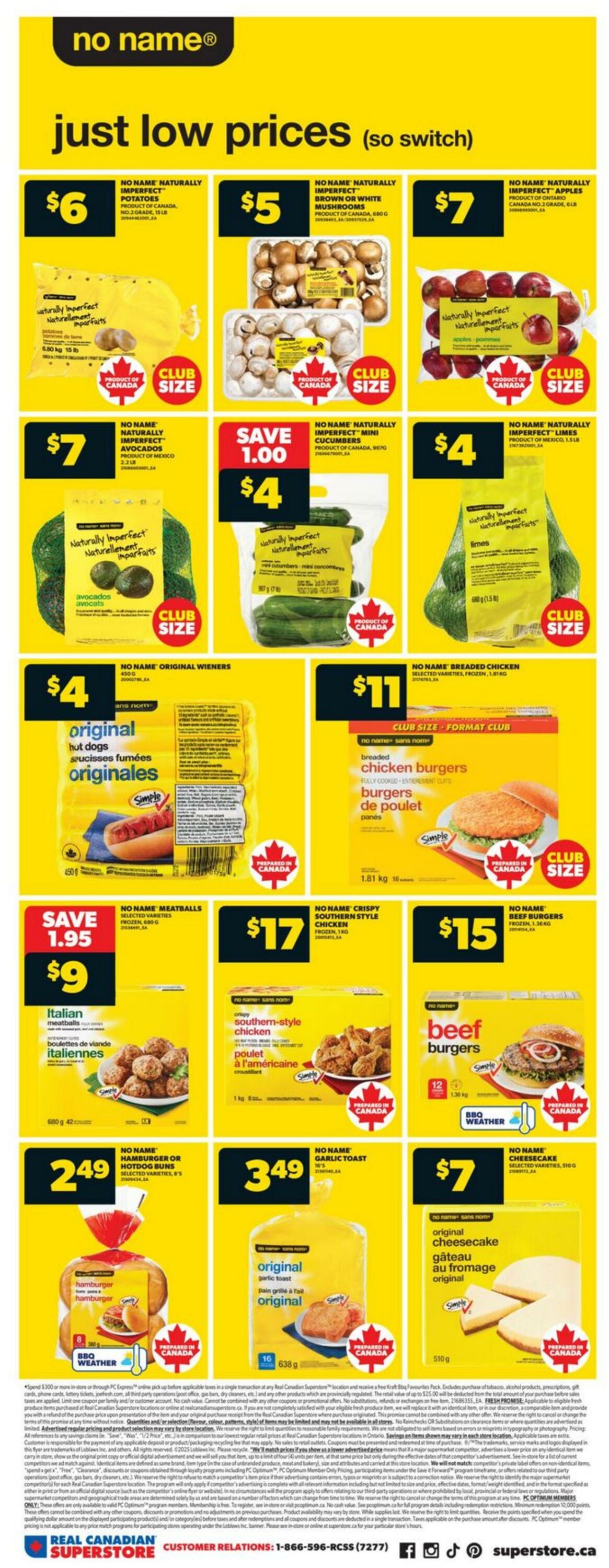 Flyer Real Canadian Superstore 10.07.2025 - 16.07.2025