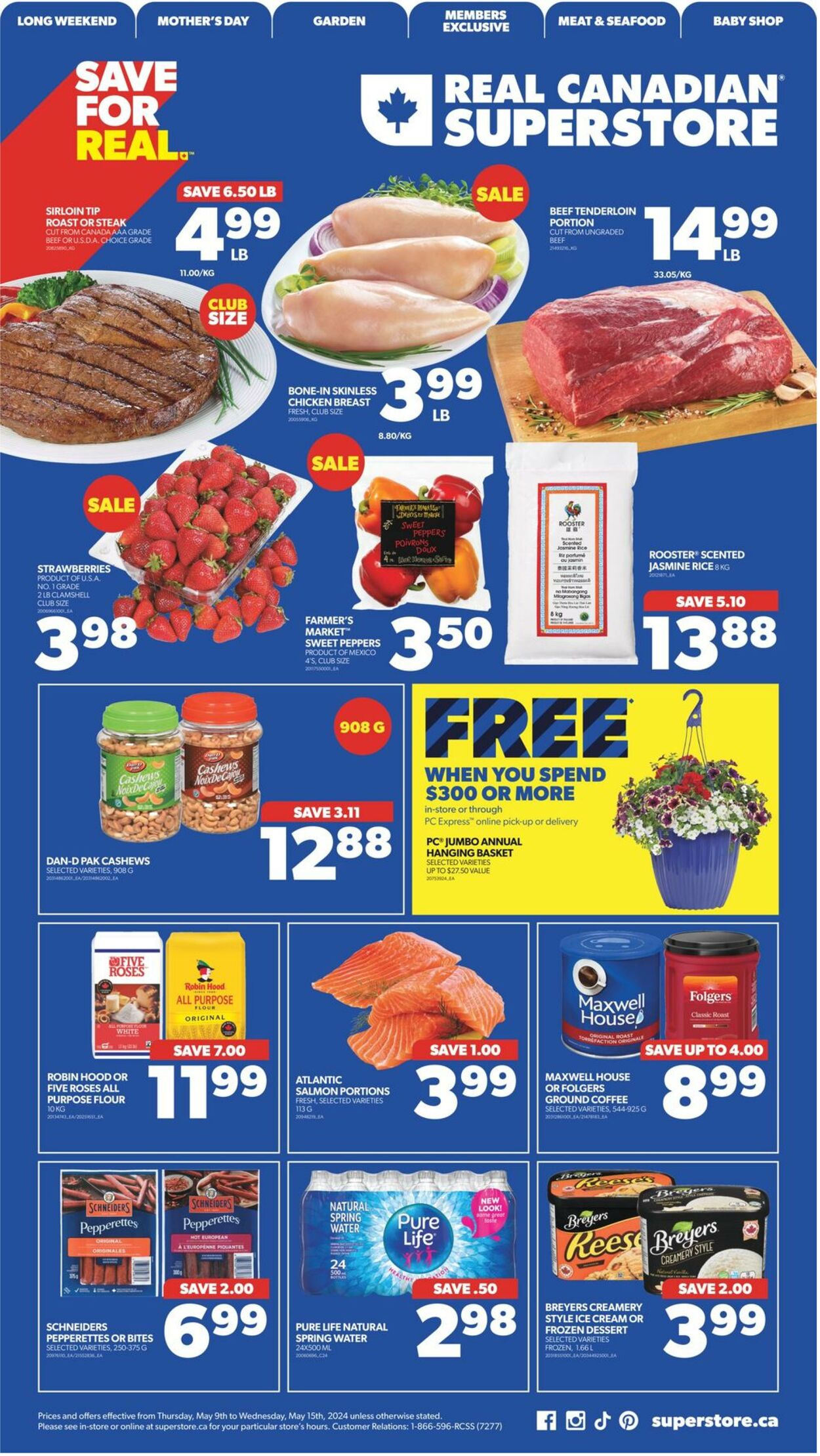 Flyer Real Canadian Superstore 09.05.2024 - 15.05.2024