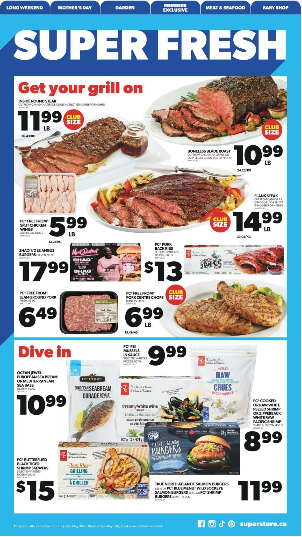 Flyer Real Canadian Superstore 09.05.2024 - 15.05.2024