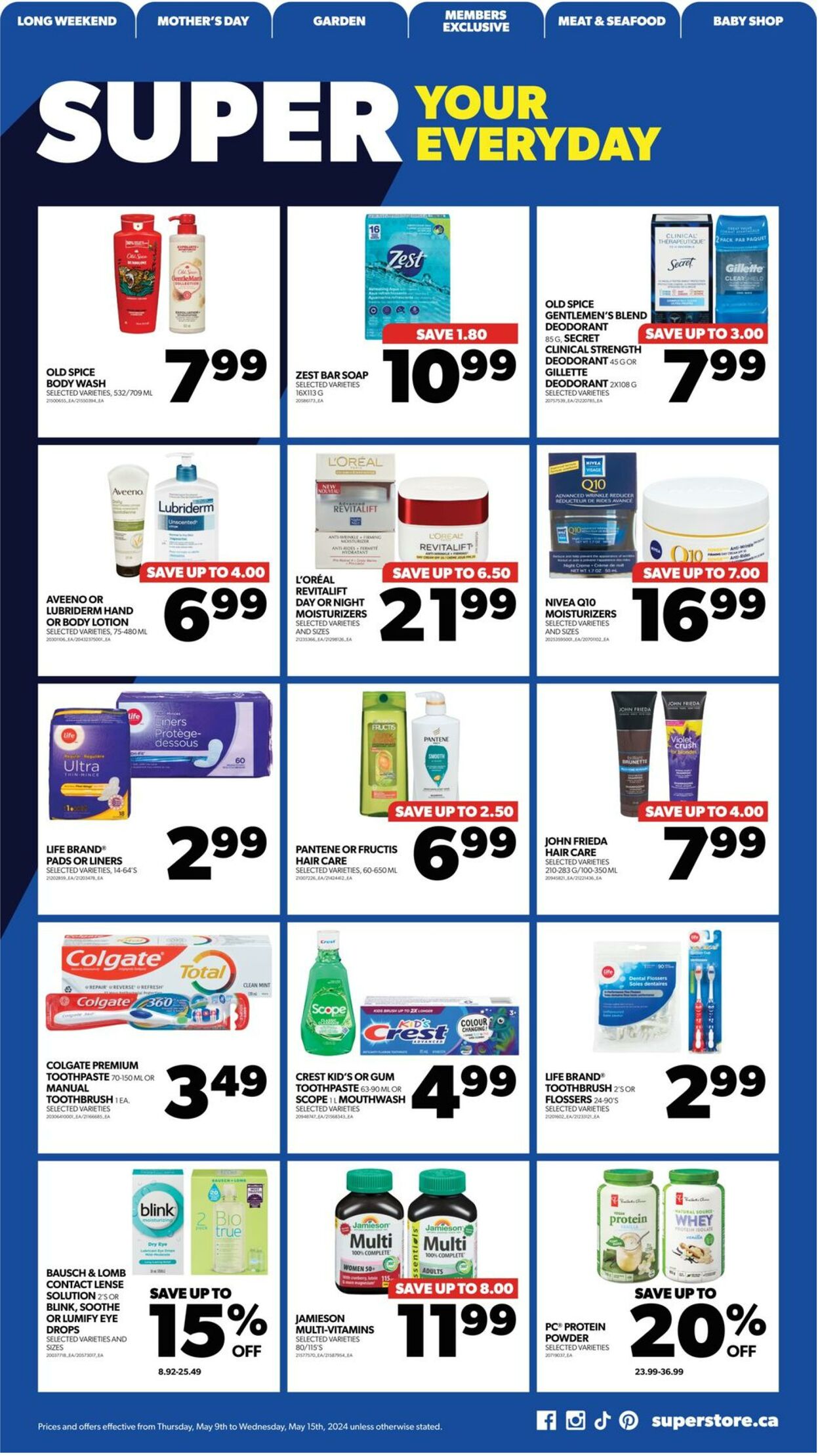 Flyer Real Canadian Superstore 09.05.2024 - 15.05.2024