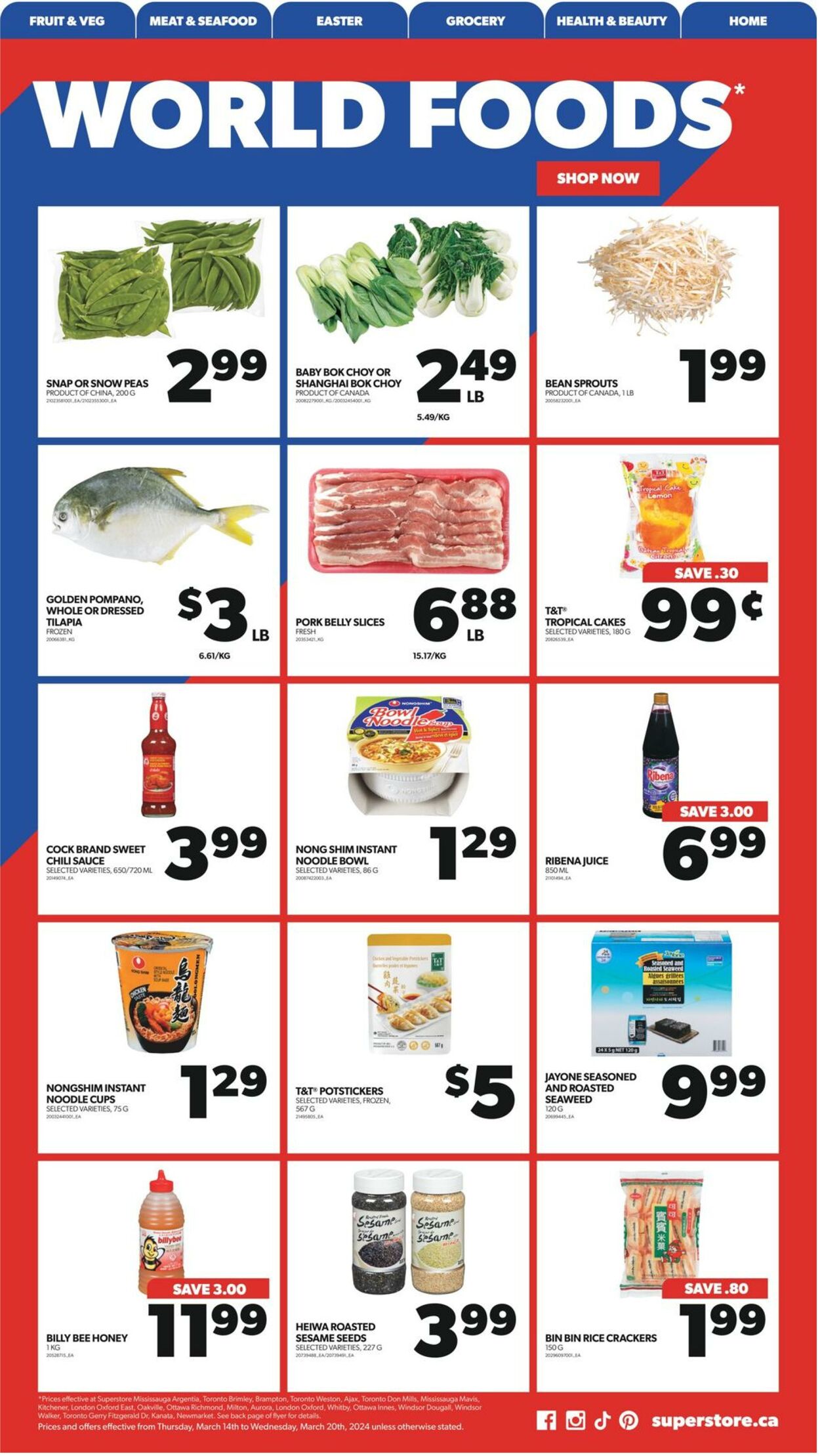 Flyer Real Canadian Superstore 14.03.2024 - 20.03.2024