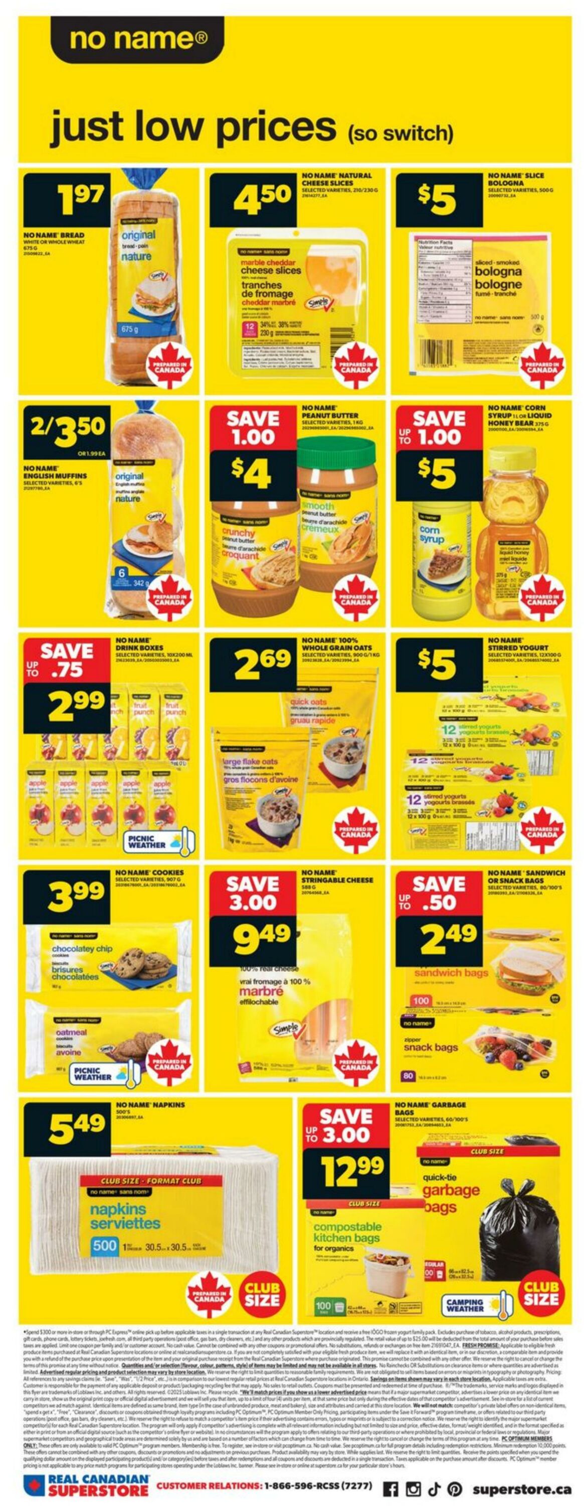 Flyer Real Canadian Superstore 31.07.2025 - 06.08.2025