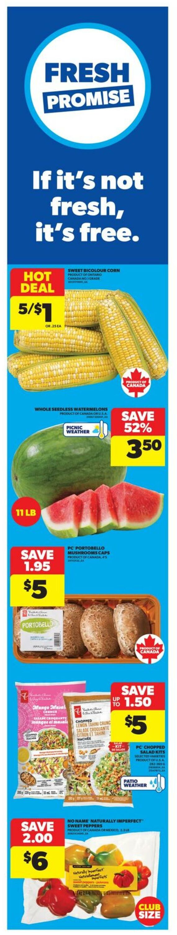 Flyer Real Canadian Superstore 31.07.2025 - 06.08.2025