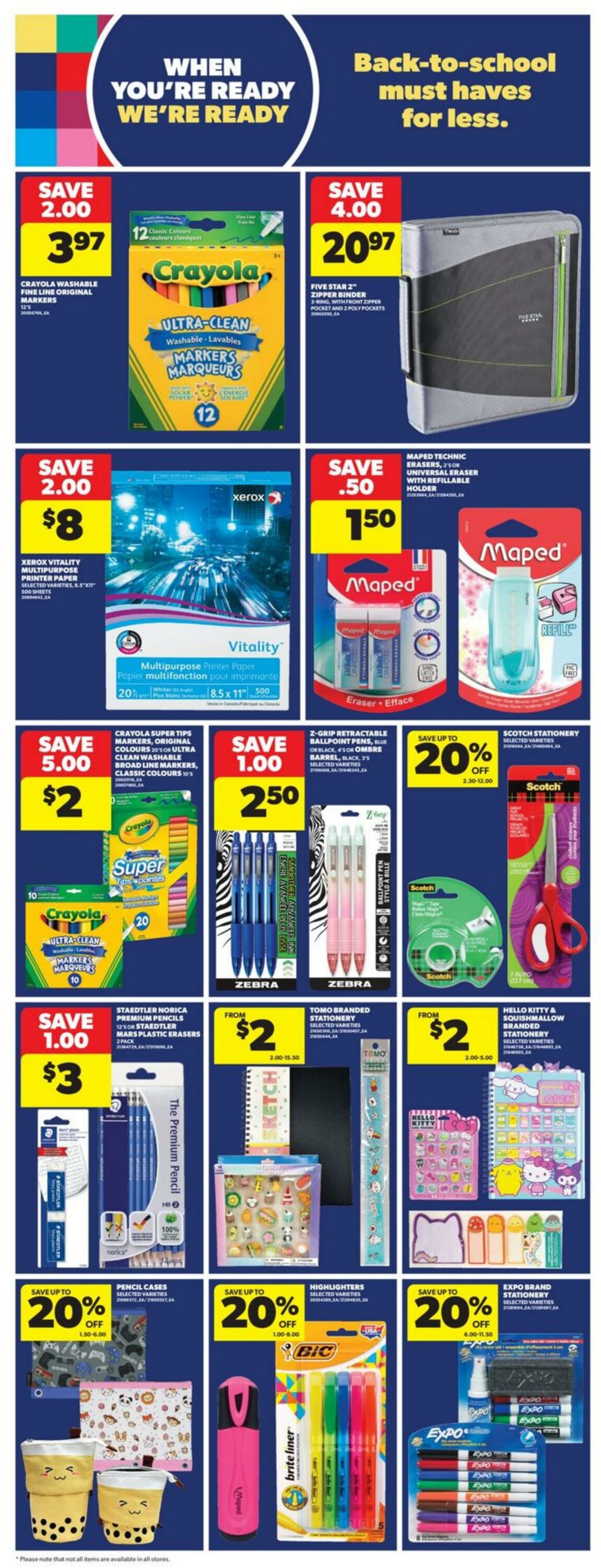 Flyer Real Canadian Superstore 31.07.2025 - 06.08.2025