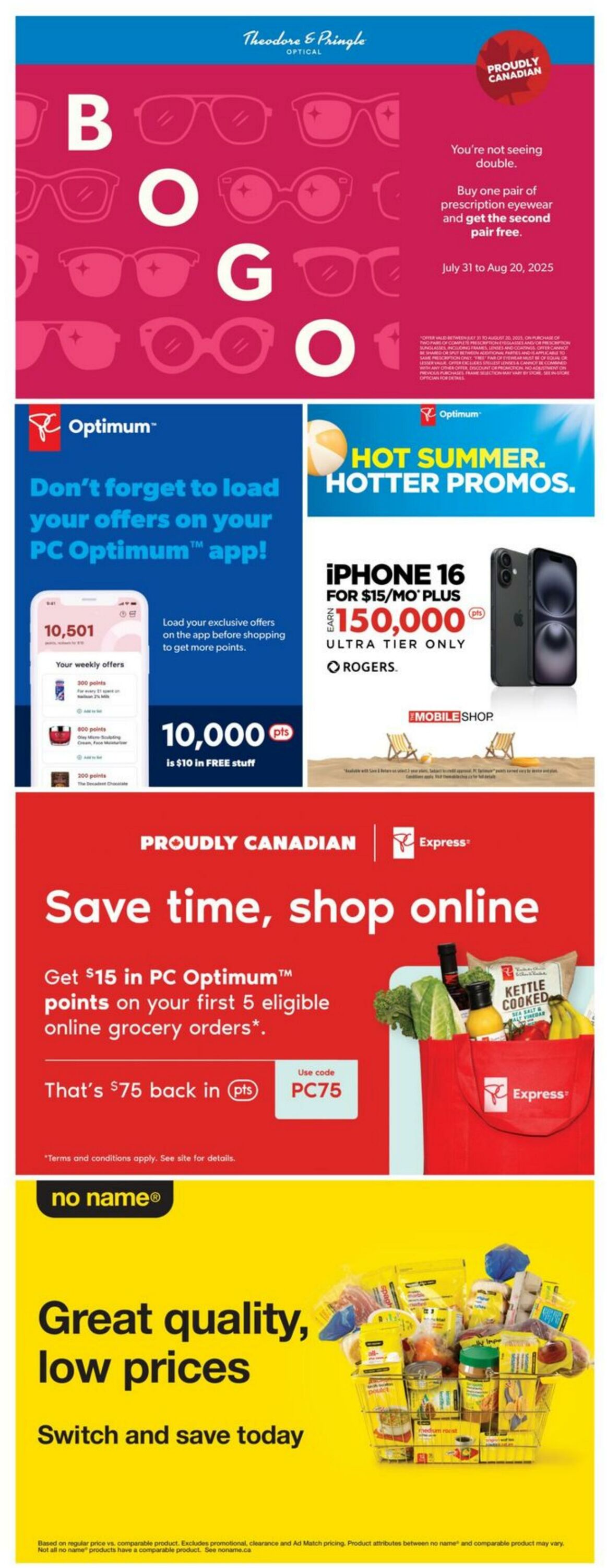 Flyer Real Canadian Superstore 31.07.2025 - 06.08.2025