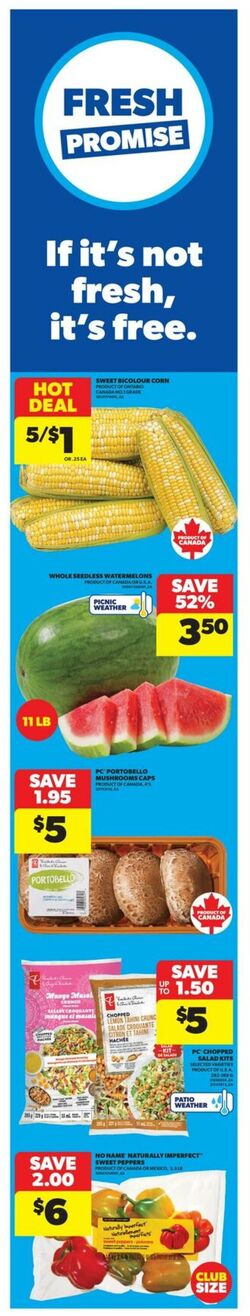 Flyer Real Canadian Superstore 31.07.2025 - 06.08.2025