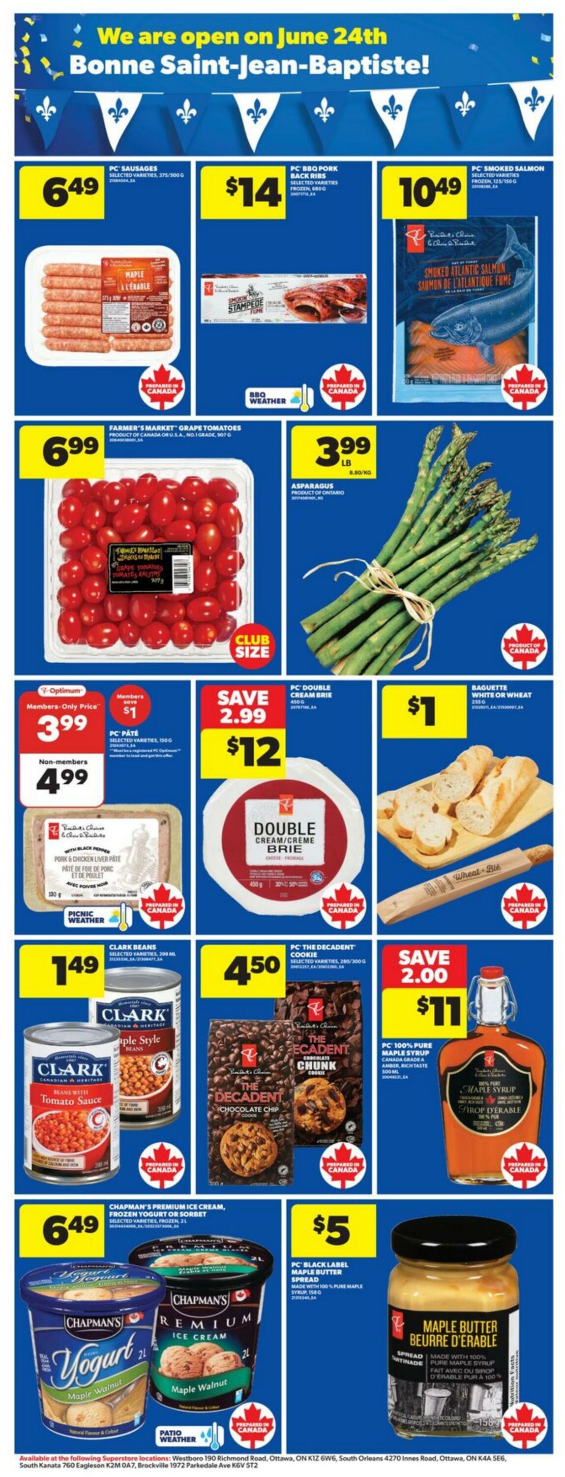 Flyer Real Canadian Superstore 19.06.2025 - 25.06.2025