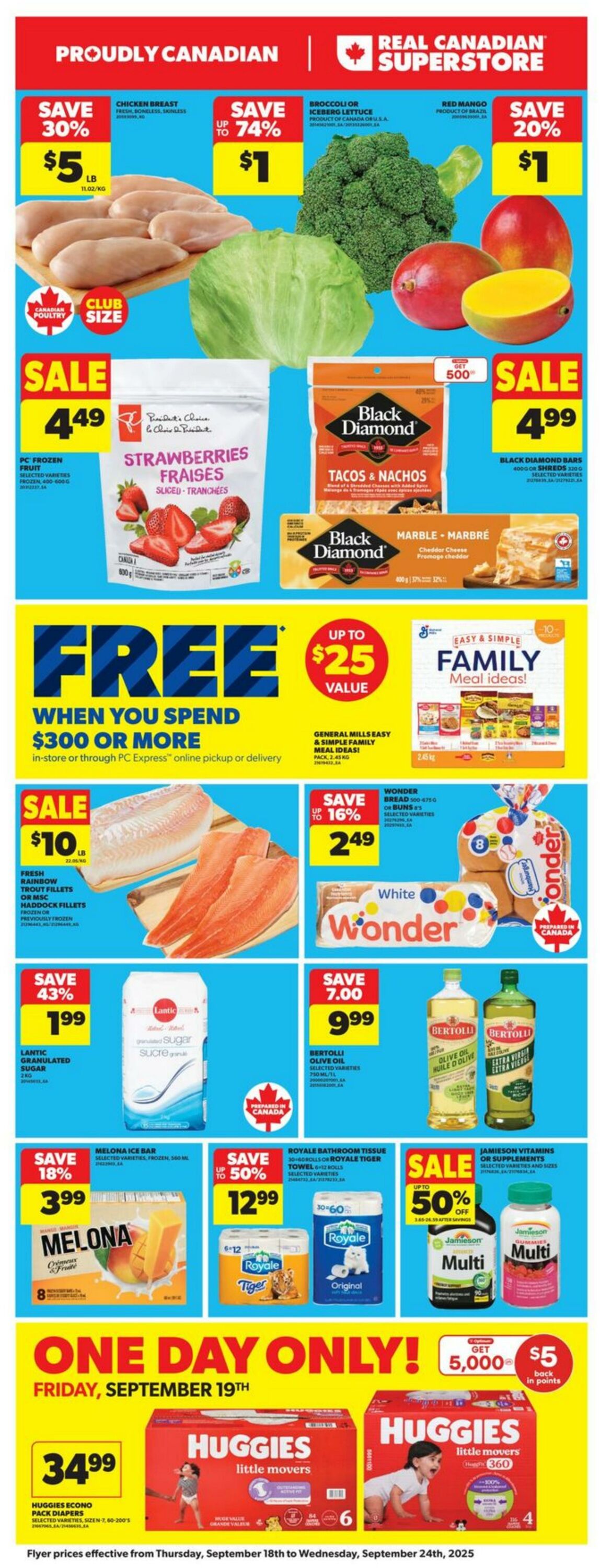 Flyer Real Canadian Superstore 18.09.2025 - 24.09.2025