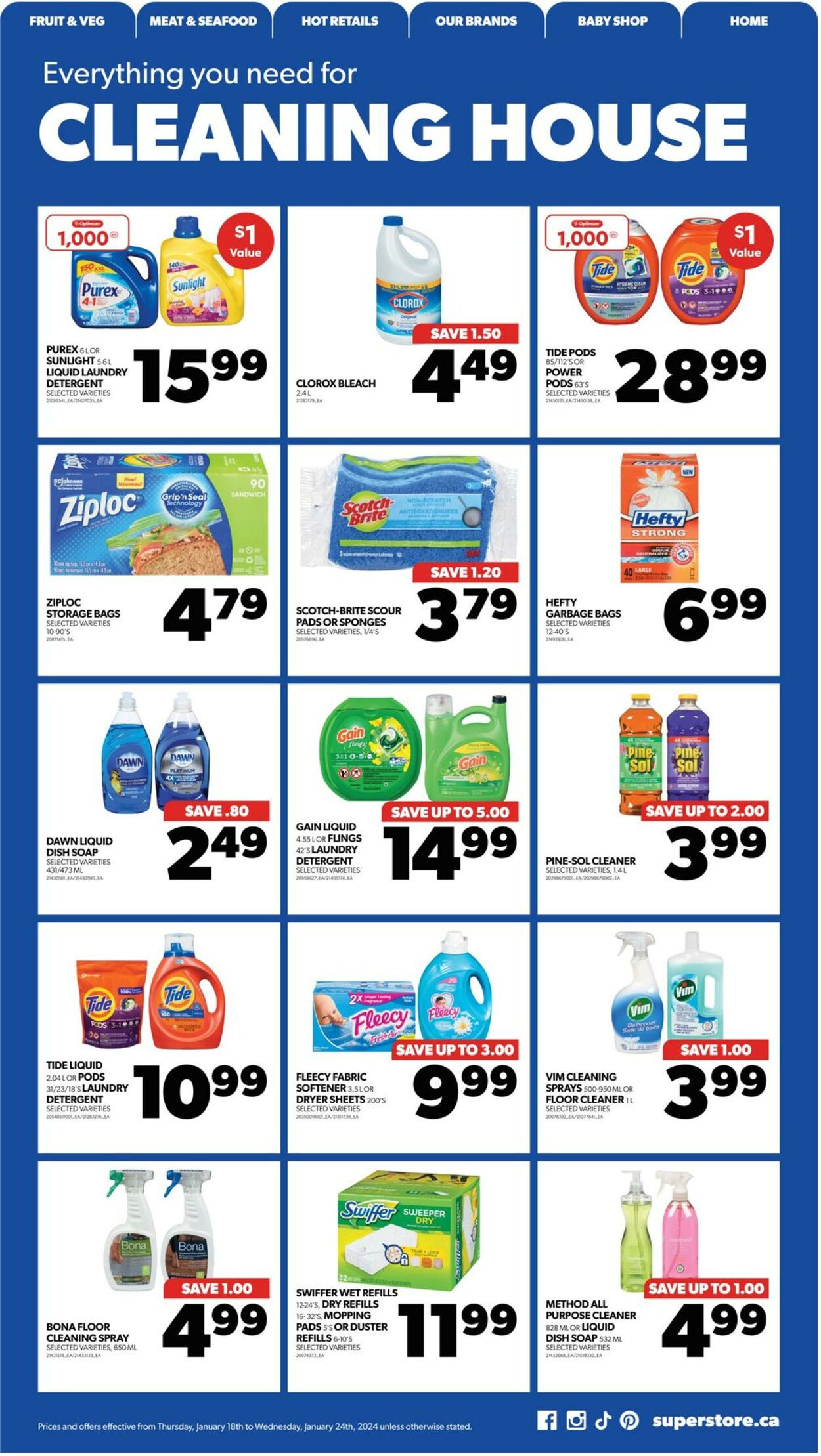 Flyer Real Canadian Superstore 18.01.2024 - 24.01.2024