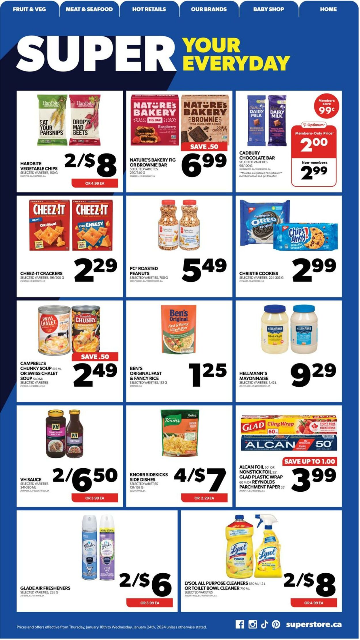 Flyer Real Canadian Superstore 18.01.2024 - 24.01.2024