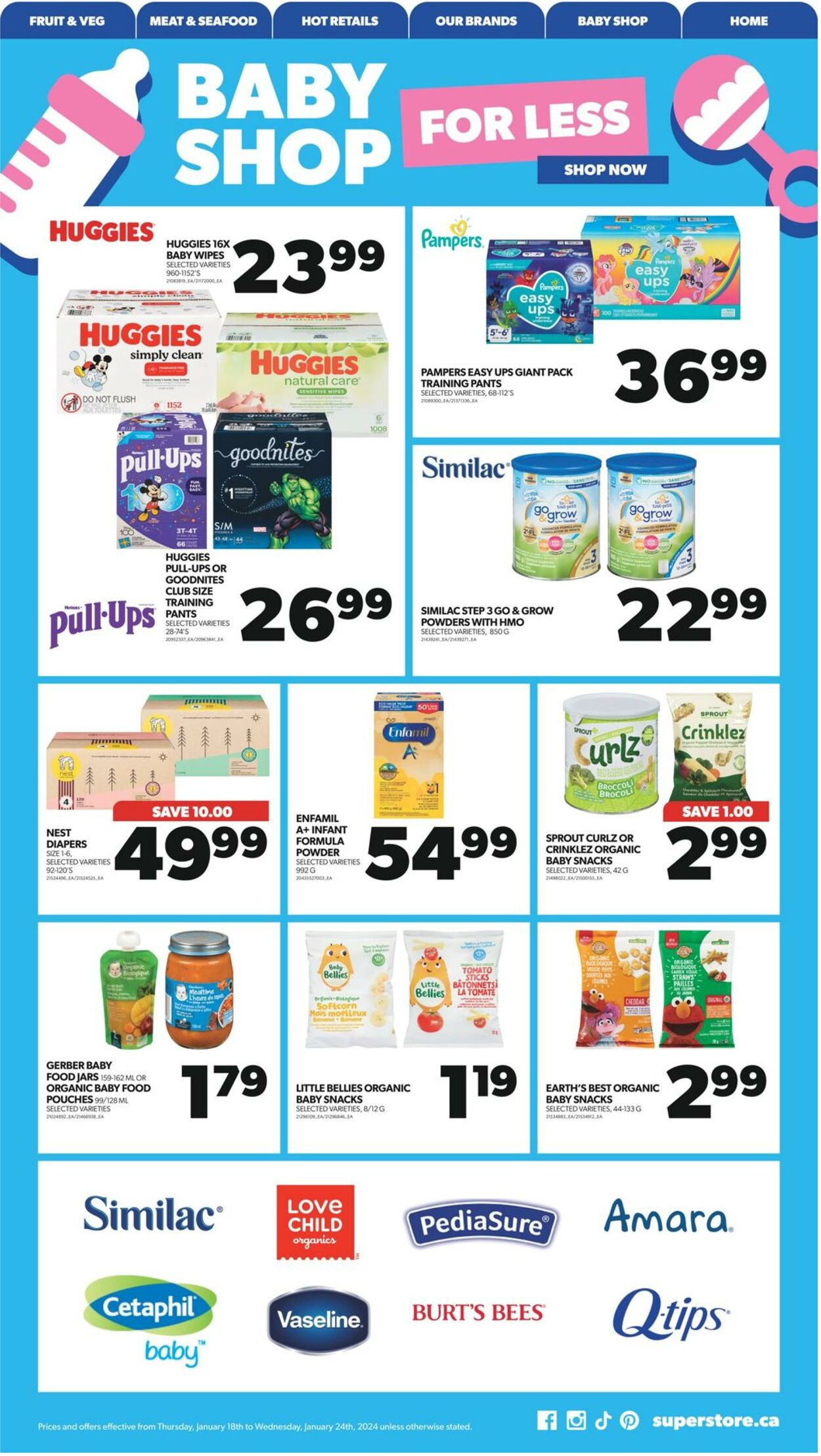 Flyer Real Canadian Superstore 18.01.2024 - 24.01.2024