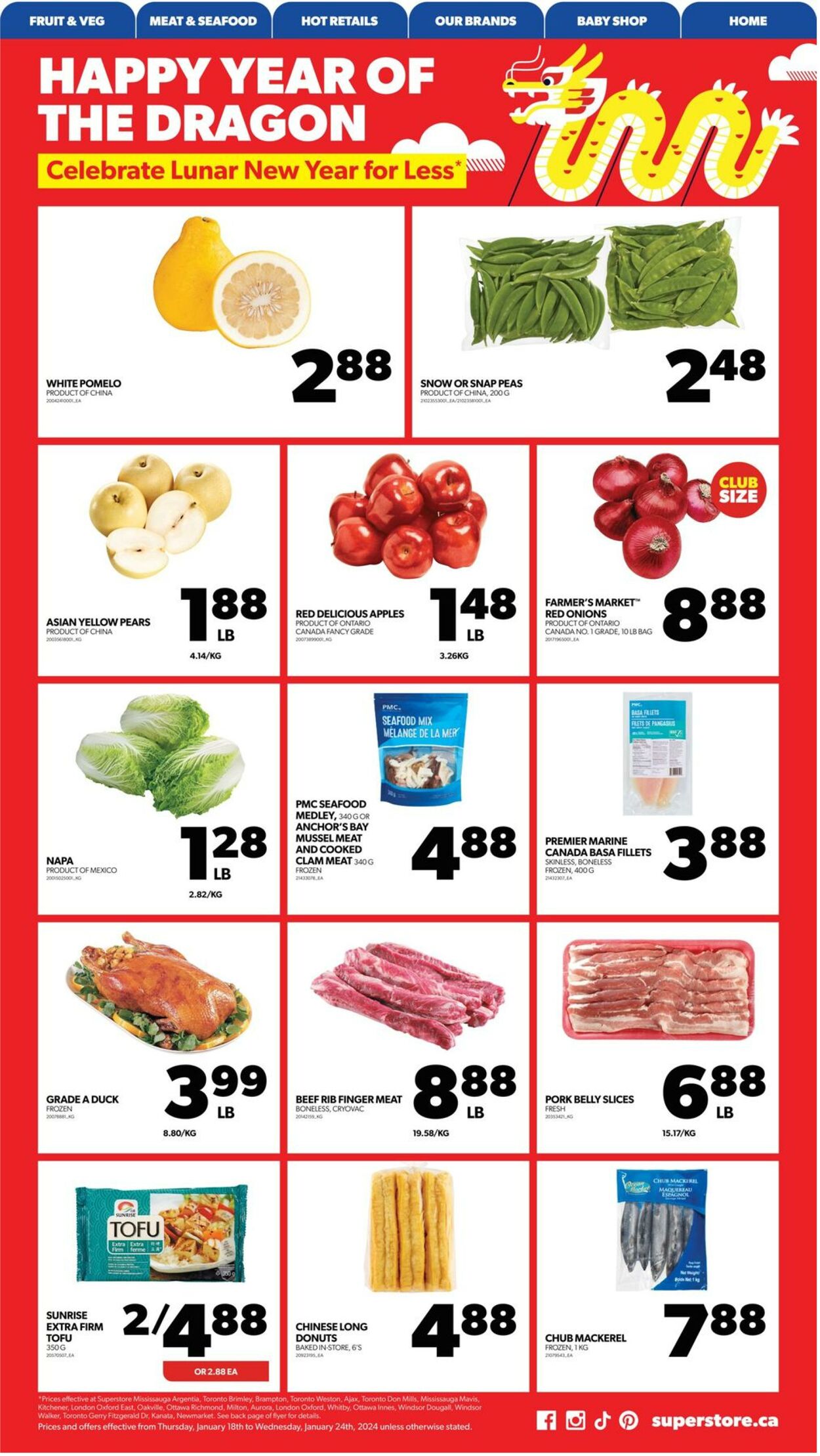 Flyer Real Canadian Superstore 18.01.2024 - 24.01.2024