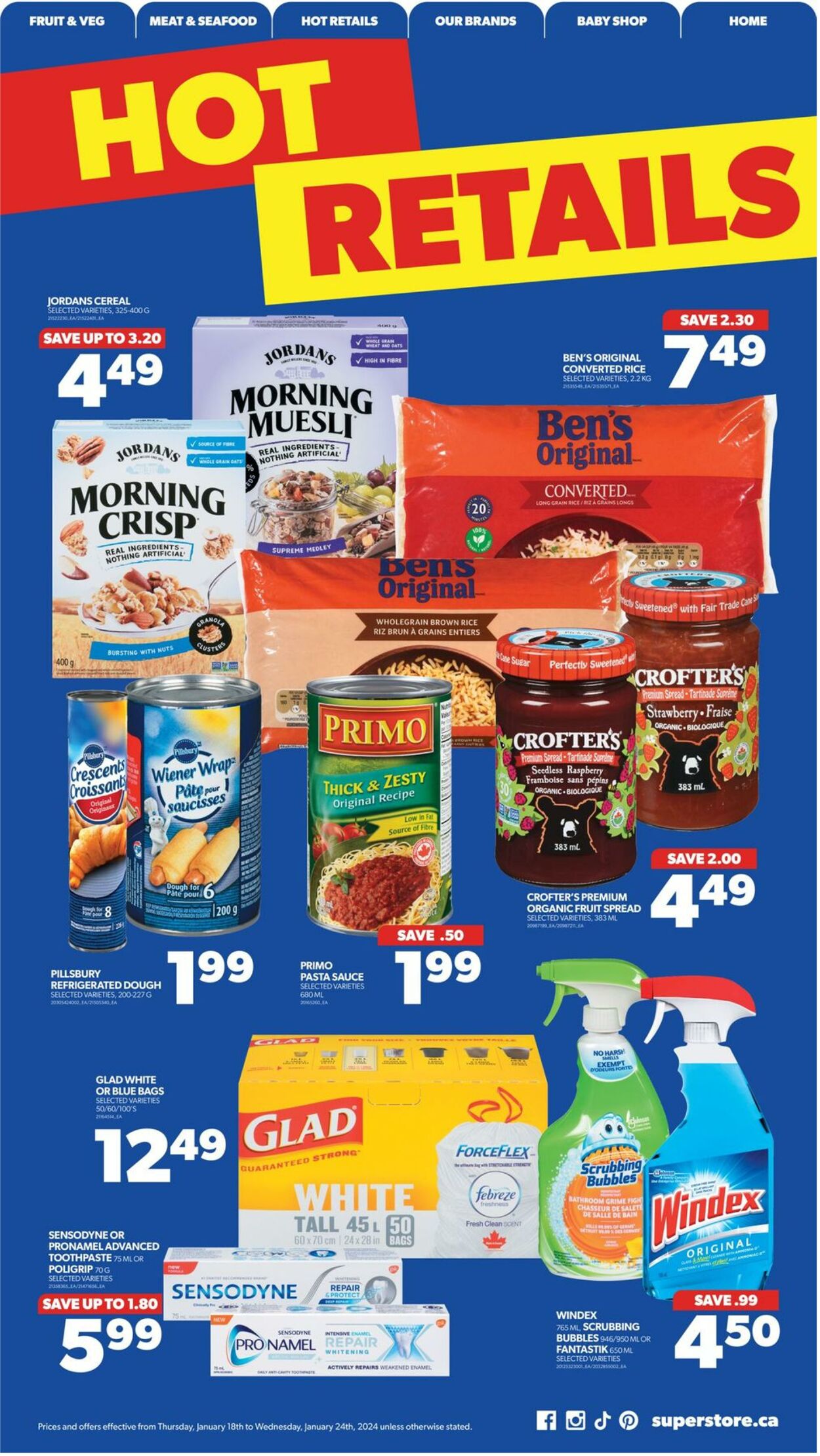 Flyer Real Canadian Superstore 18.01.2024 - 24.01.2024