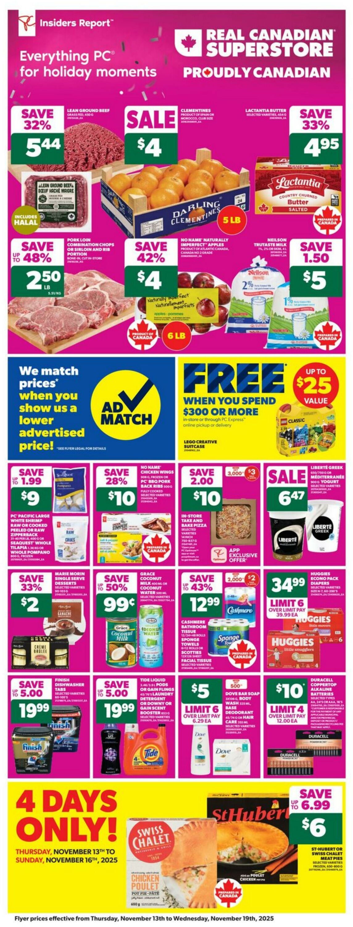 Flyer Real Canadian Superstore 13.11.2025 - 19.11.2025