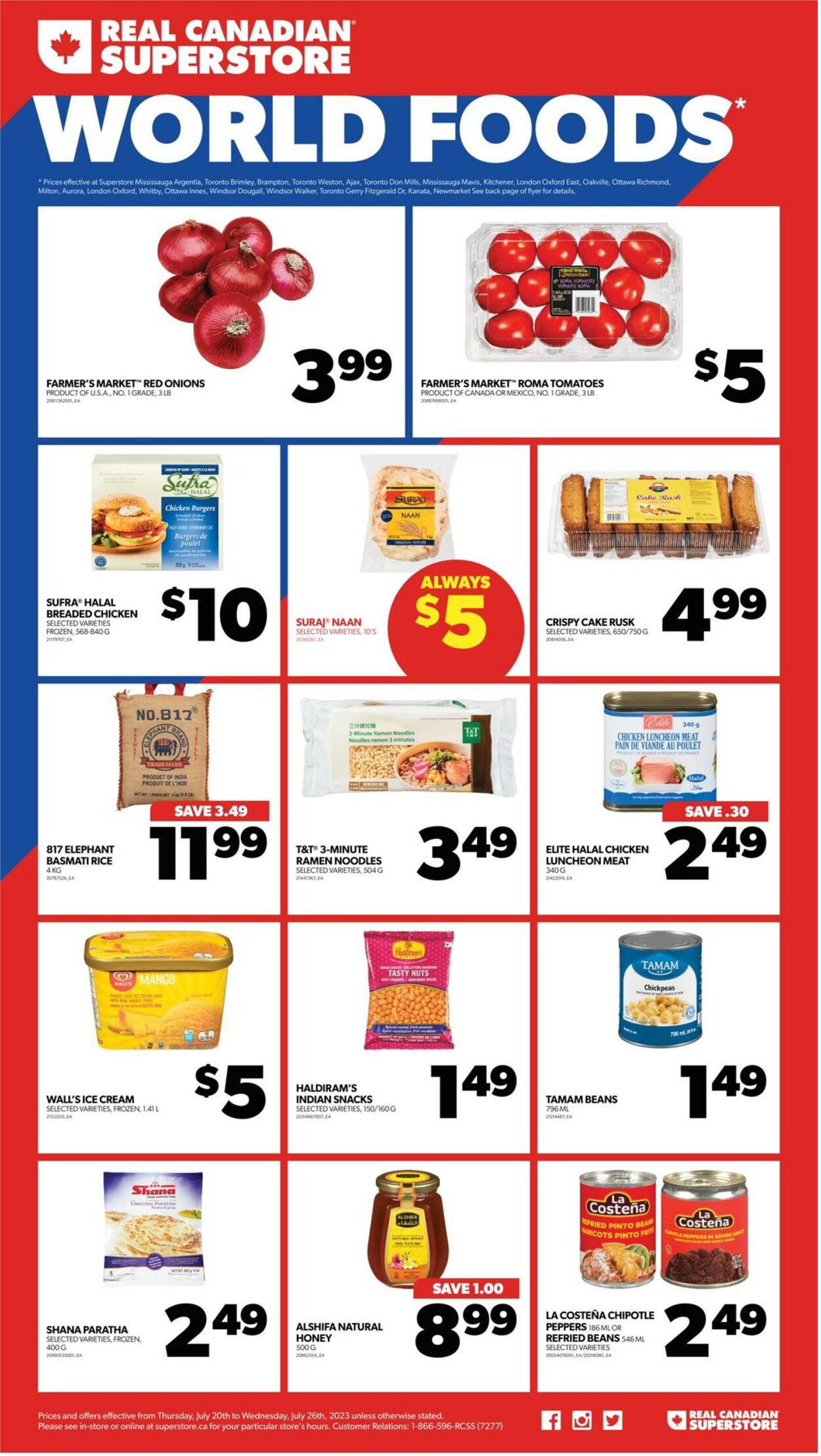 Flyer Real Canadian Superstore 20.07.2023 - 26.07.2023