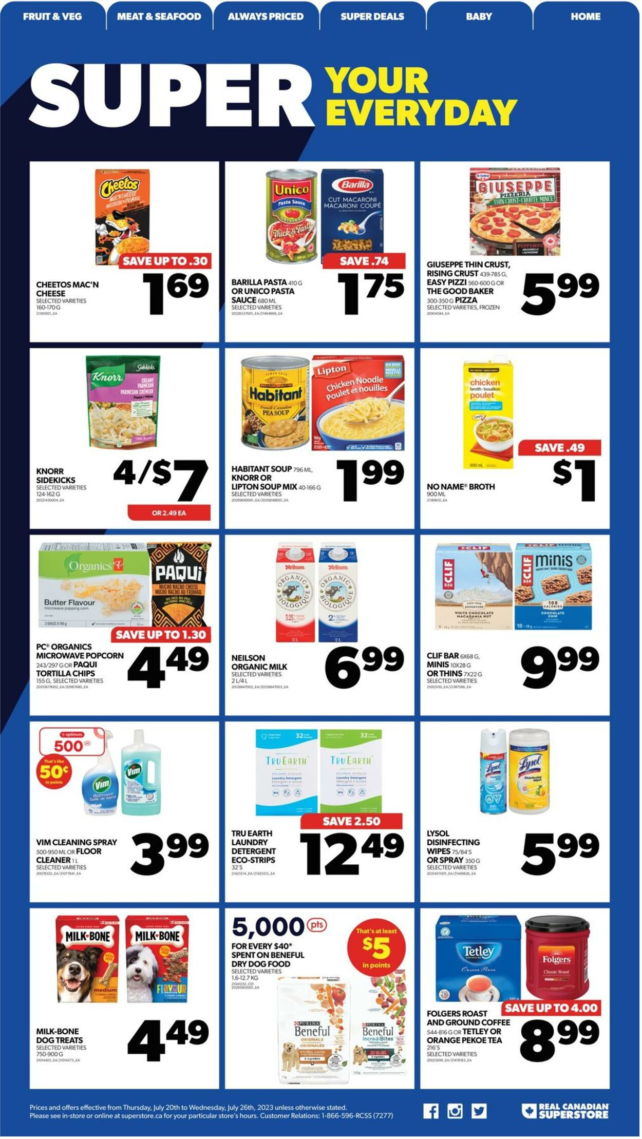 Flyer Real Canadian Superstore 20.07.2023 - 26.07.2023