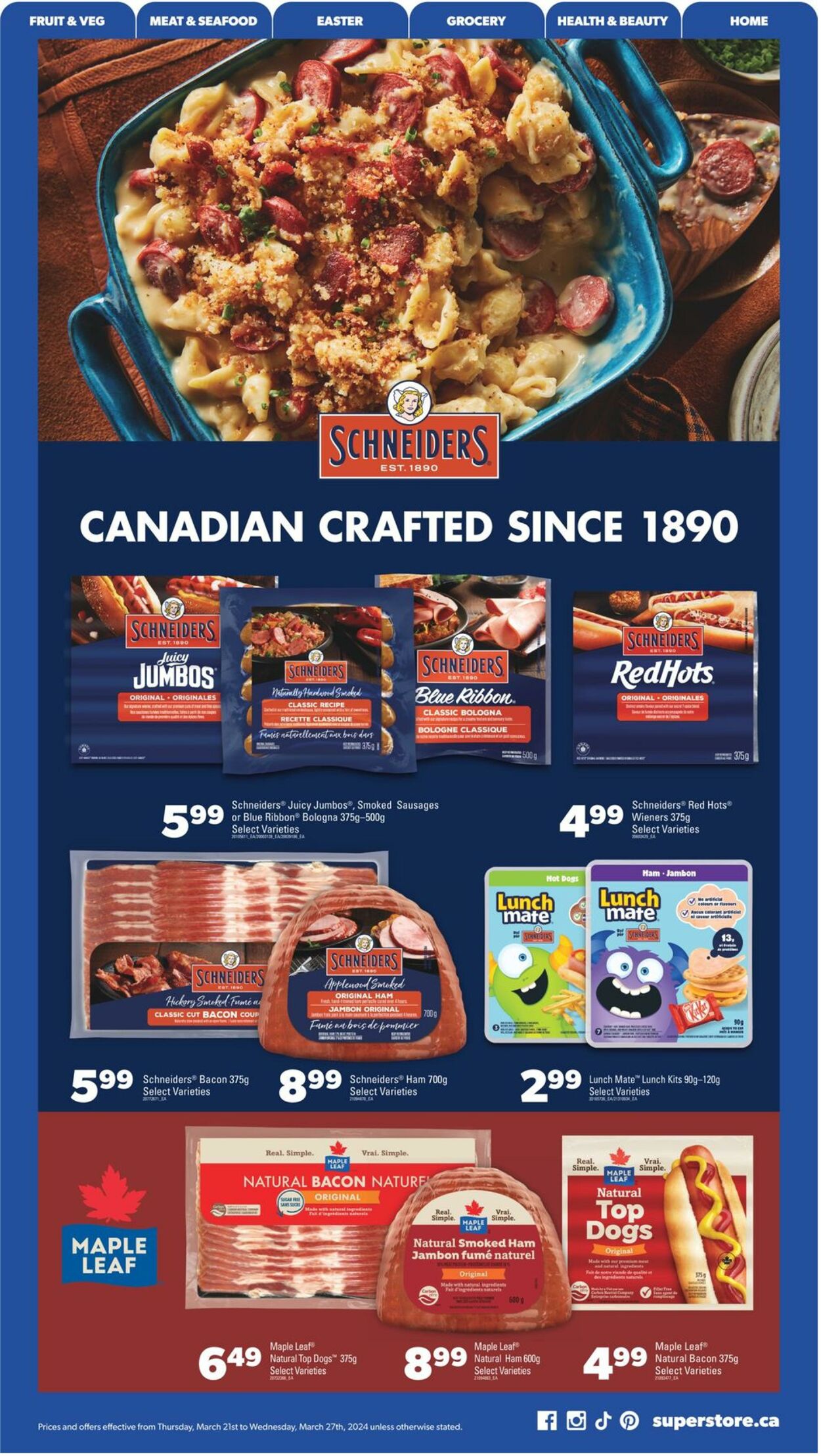 Flyer Real Canadian Superstore 21.03.2024 - 27.03.2024