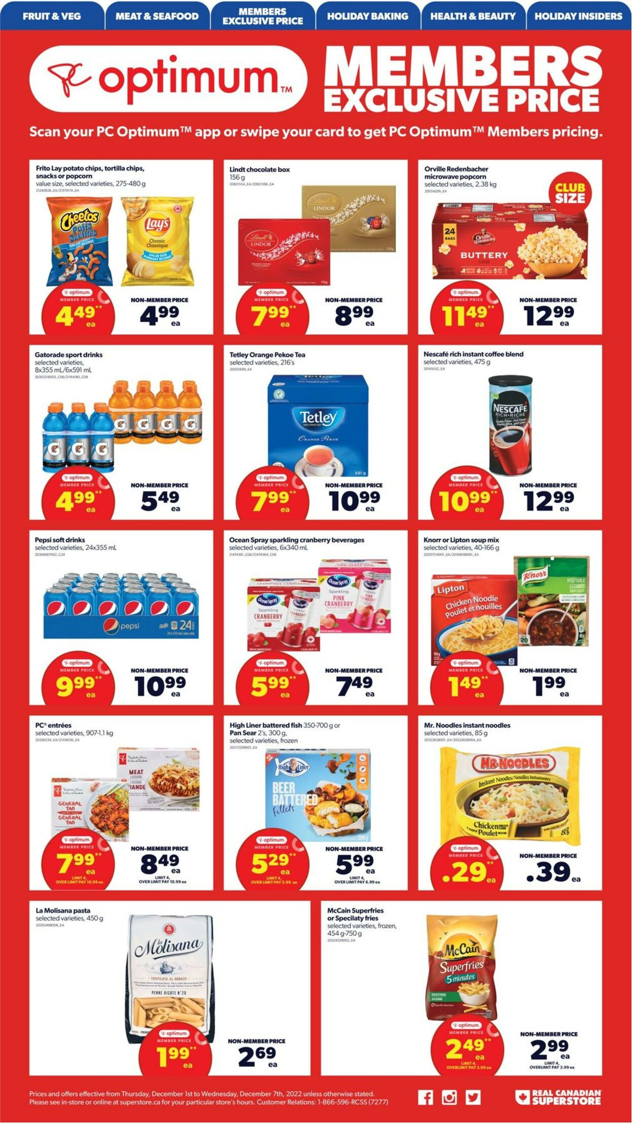 Flyer Real Canadian Superstore 01.12.2022 - 07.12.2022