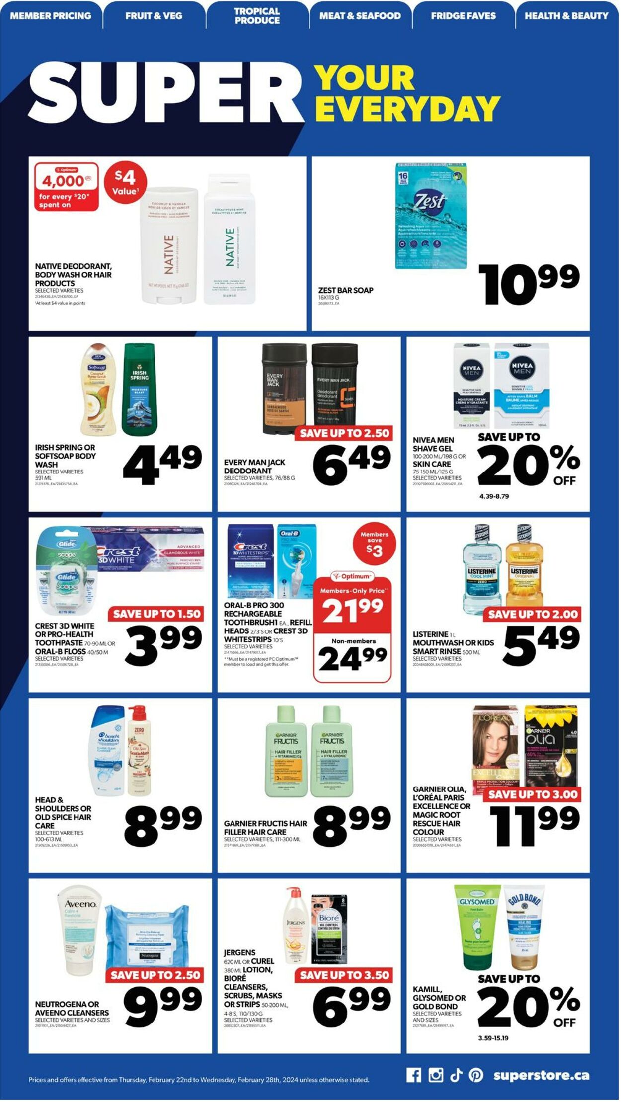 Flyer Real Canadian Superstore 22.02.2024 - 28.02.2024