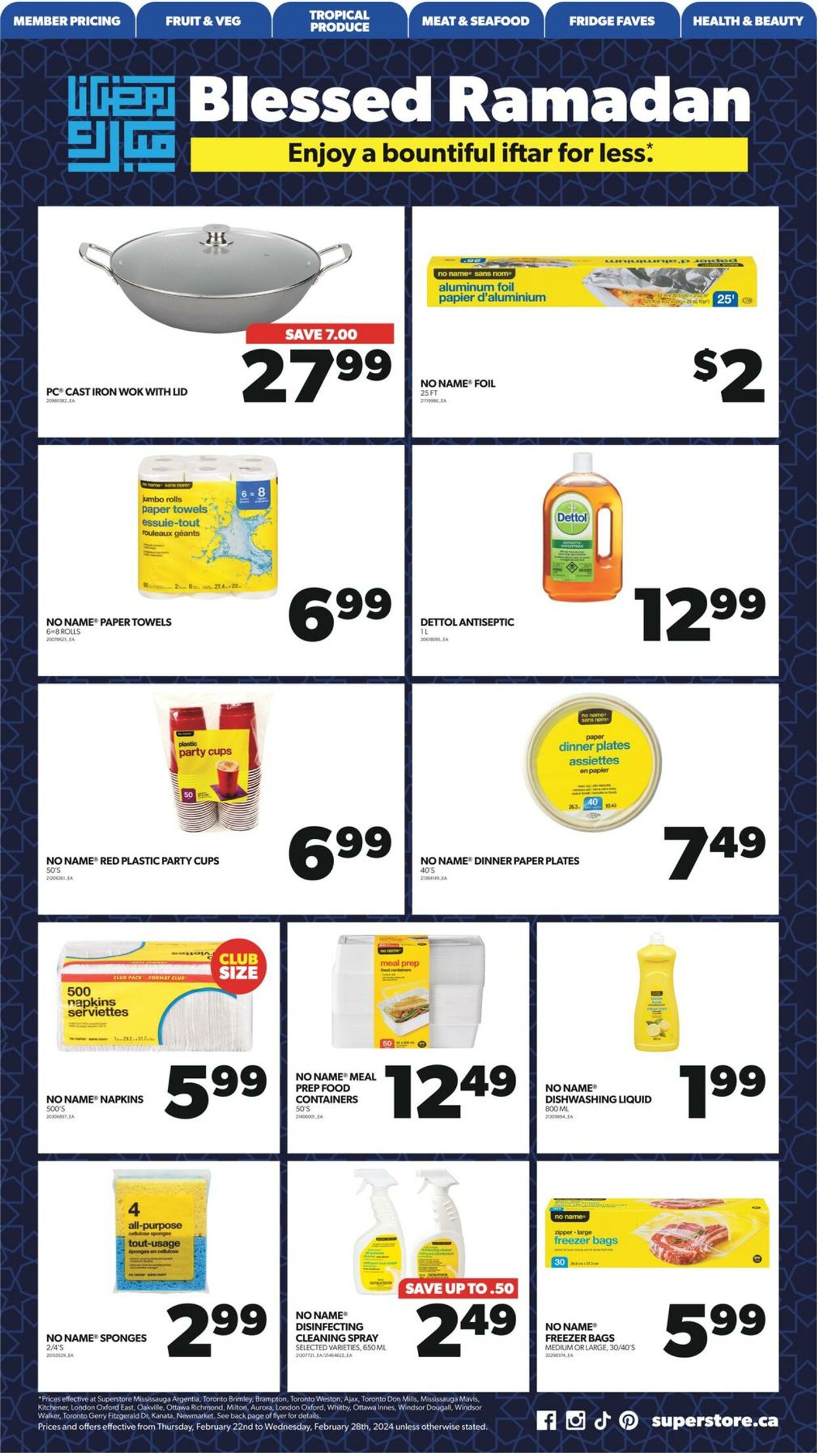 Flyer Real Canadian Superstore 22.02.2024 - 28.02.2024