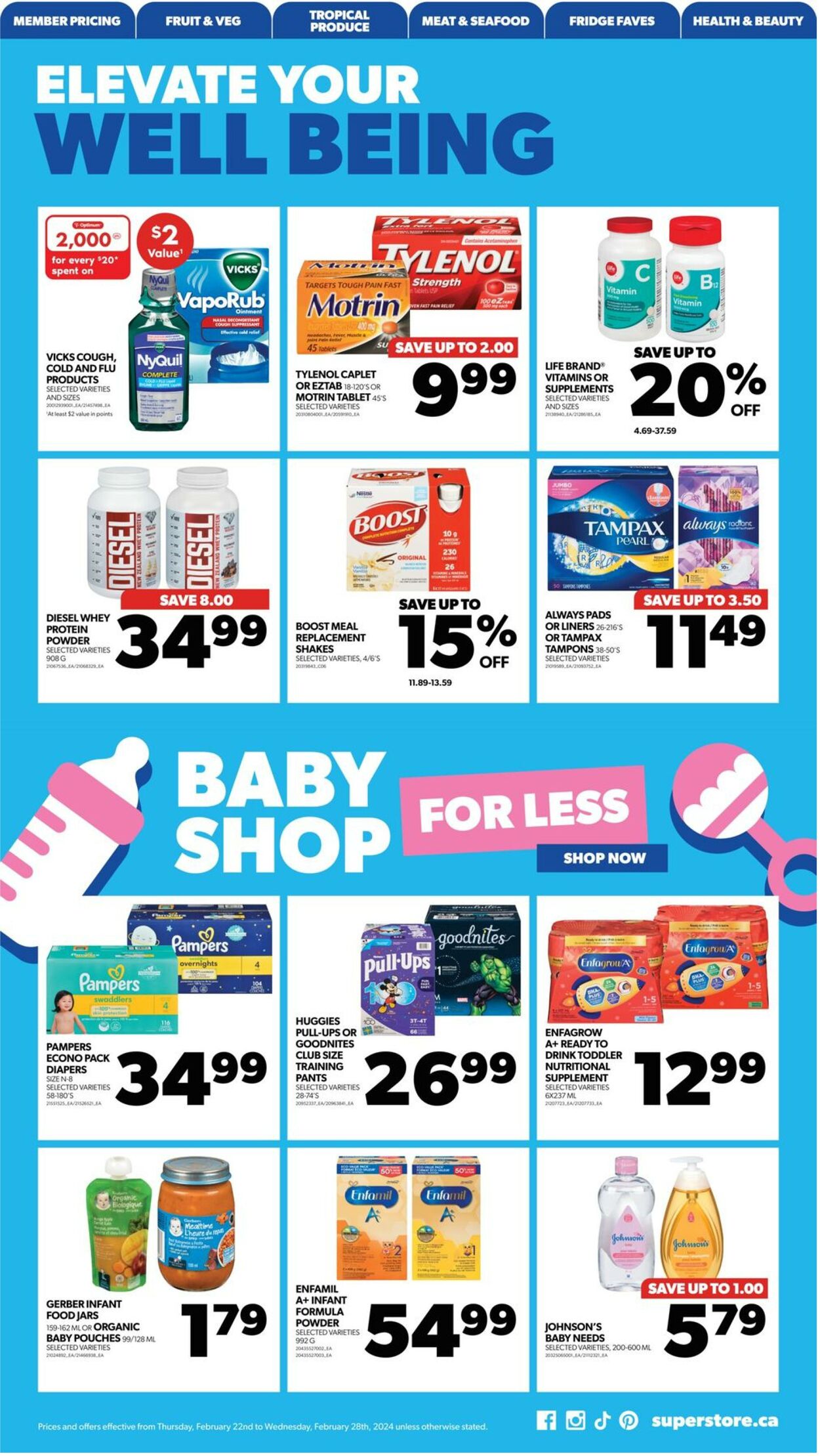 Flyer Real Canadian Superstore 22.02.2024 - 28.02.2024