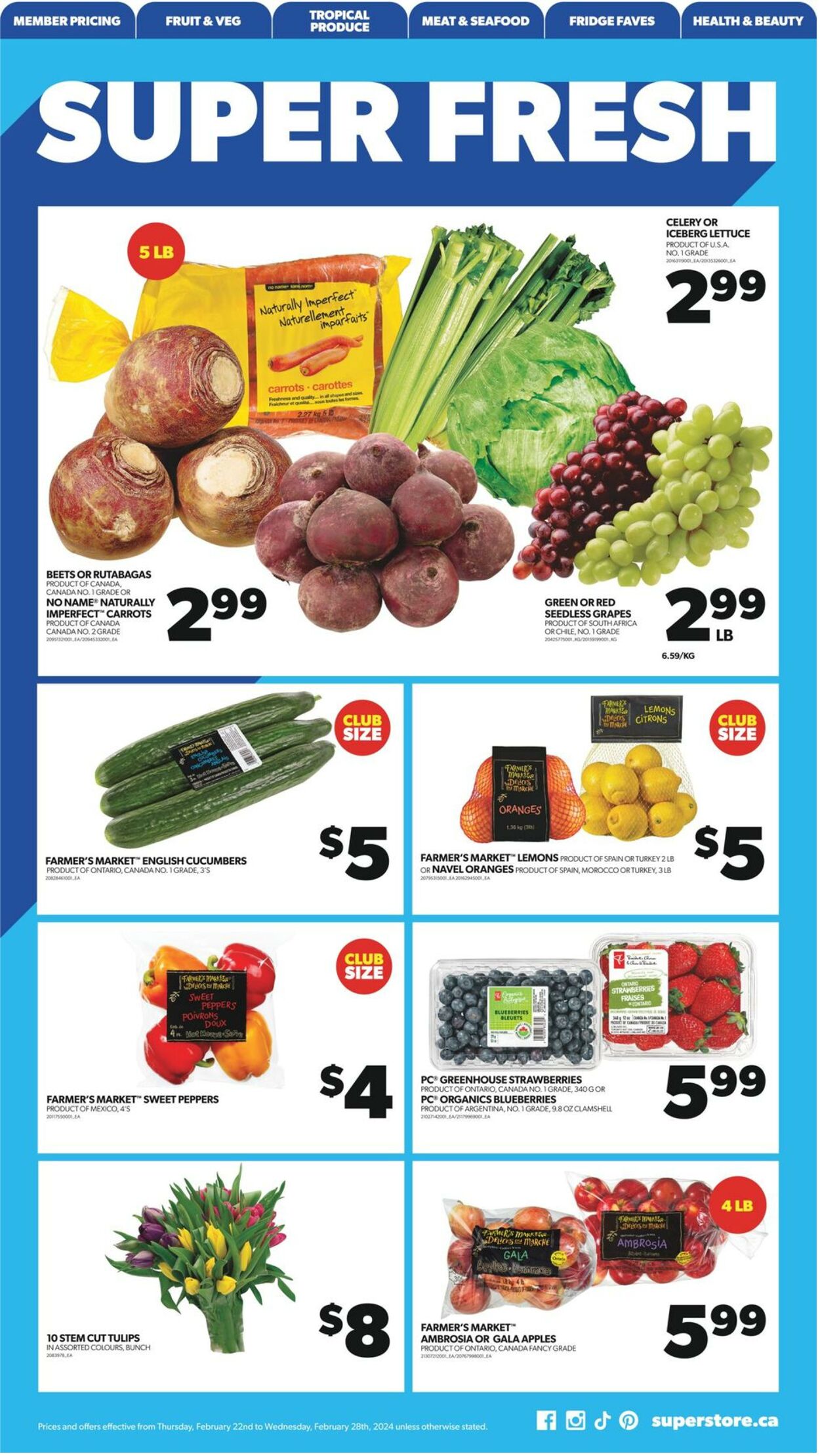 Flyer Real Canadian Superstore 22.02.2024 - 28.02.2024