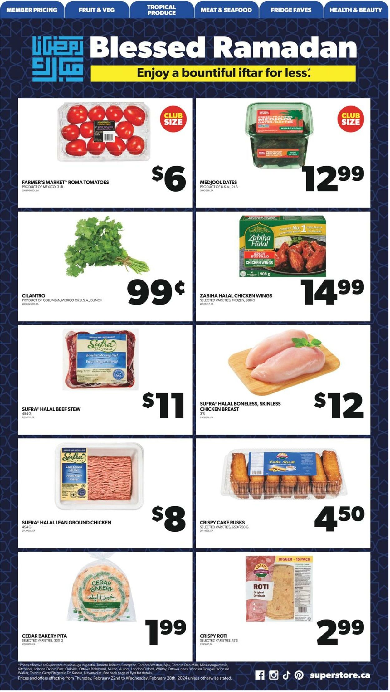 Flyer Real Canadian Superstore 22.02.2024 - 28.02.2024