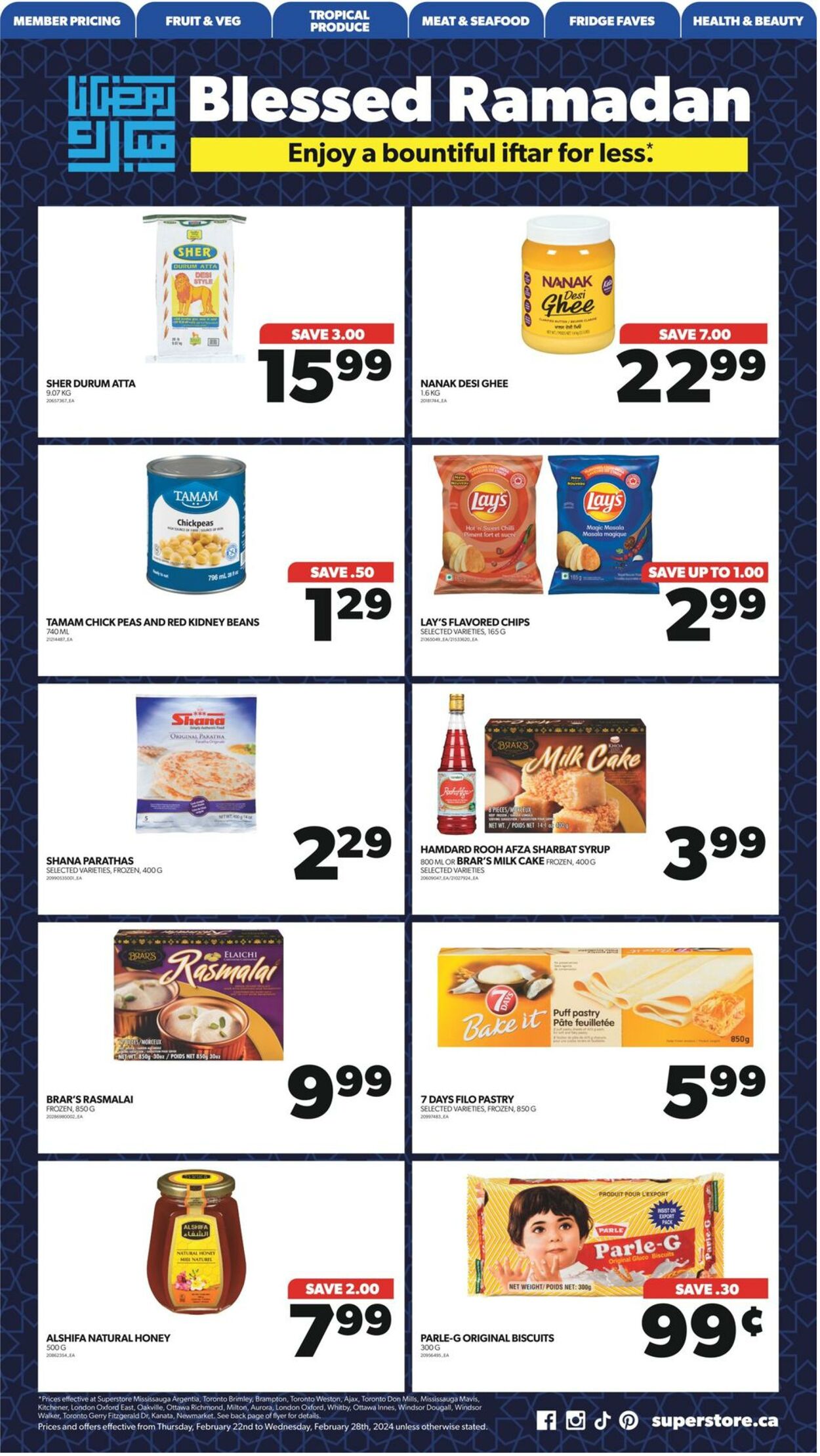 Flyer Real Canadian Superstore 22.02.2024 - 28.02.2024