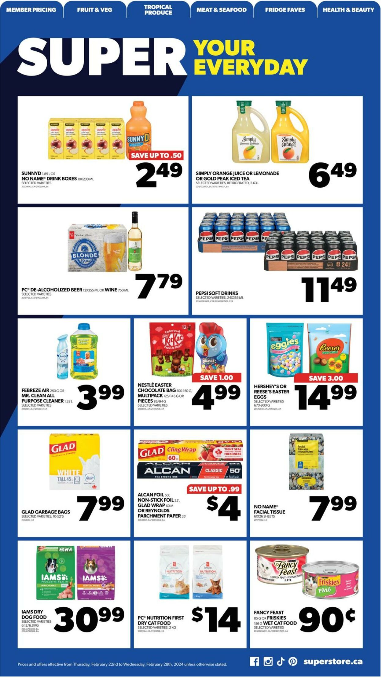 Flyer Real Canadian Superstore 22.02.2024 - 28.02.2024