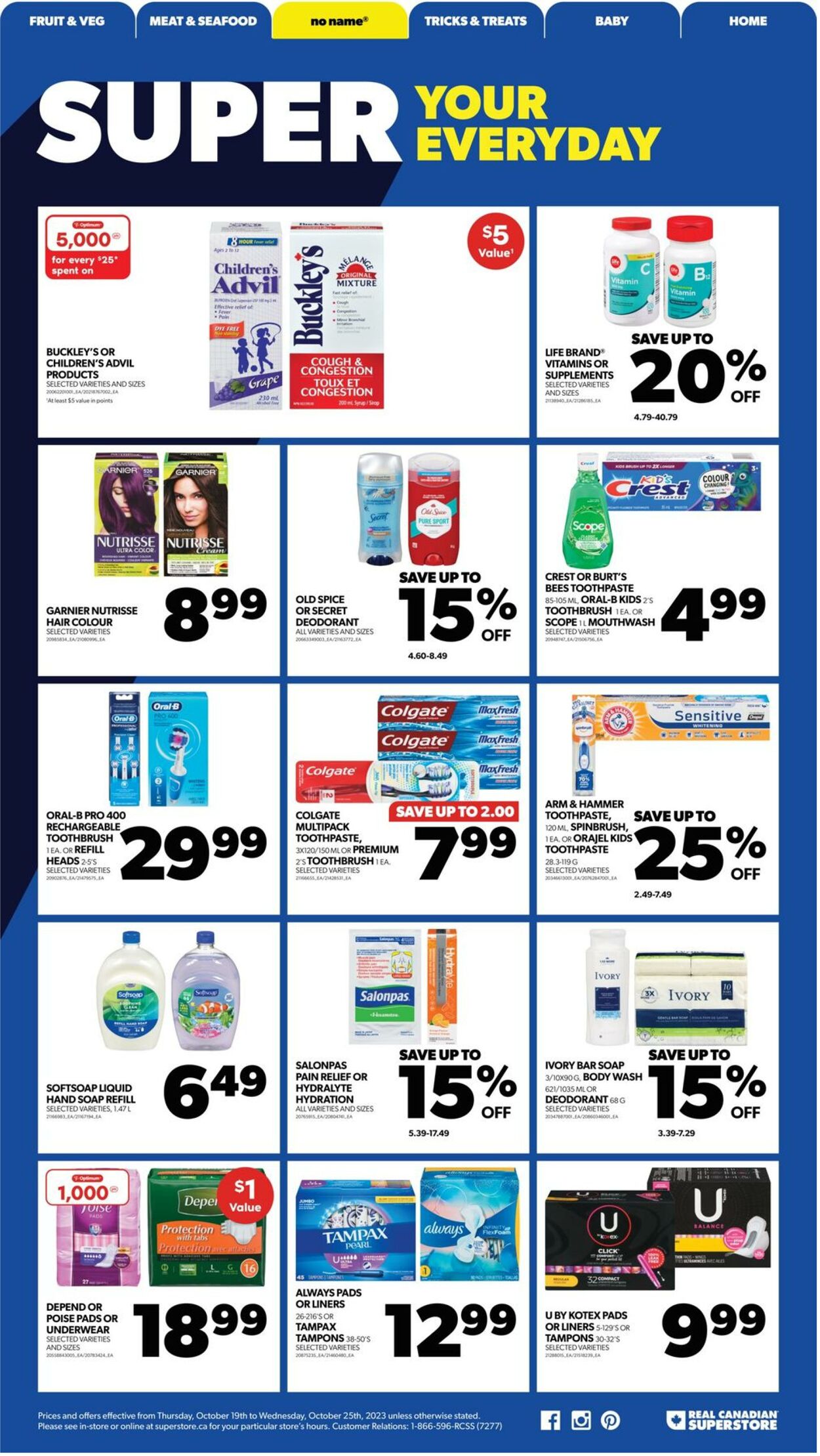 Flyer Real Canadian Superstore 19.10.2023 - 25.10.2023