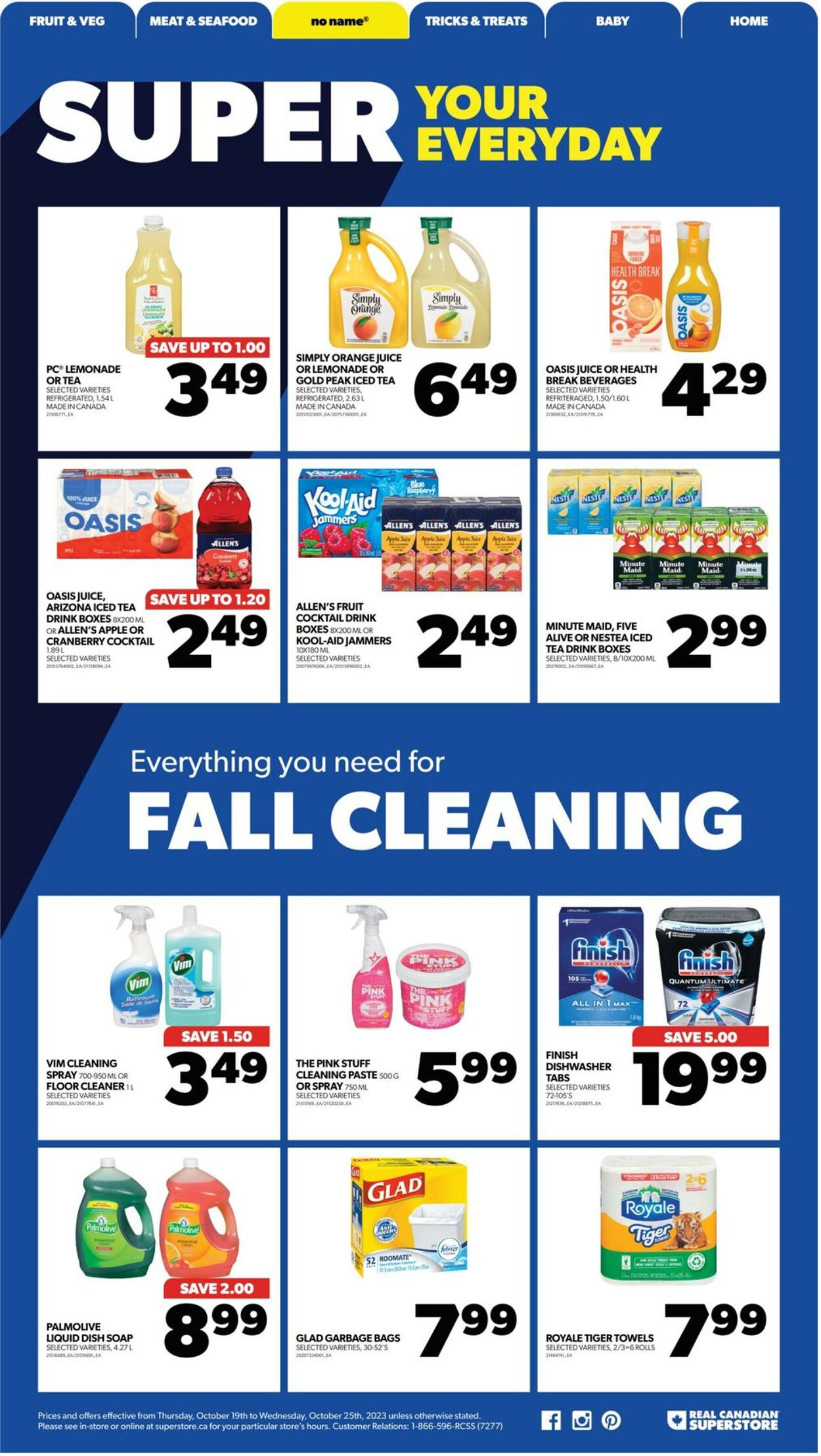 Flyer Real Canadian Superstore 19.10.2023 - 25.10.2023