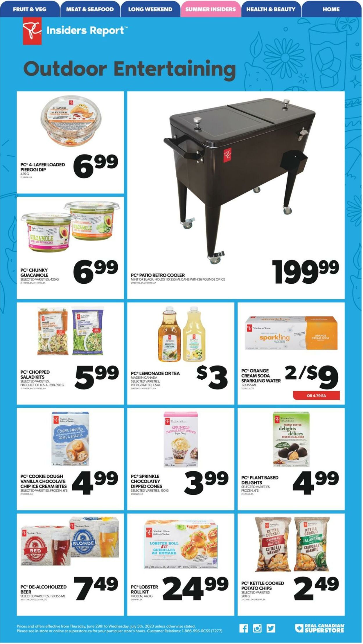 Flyer Real Canadian Superstore 29.06.2023 - 05.07.2023