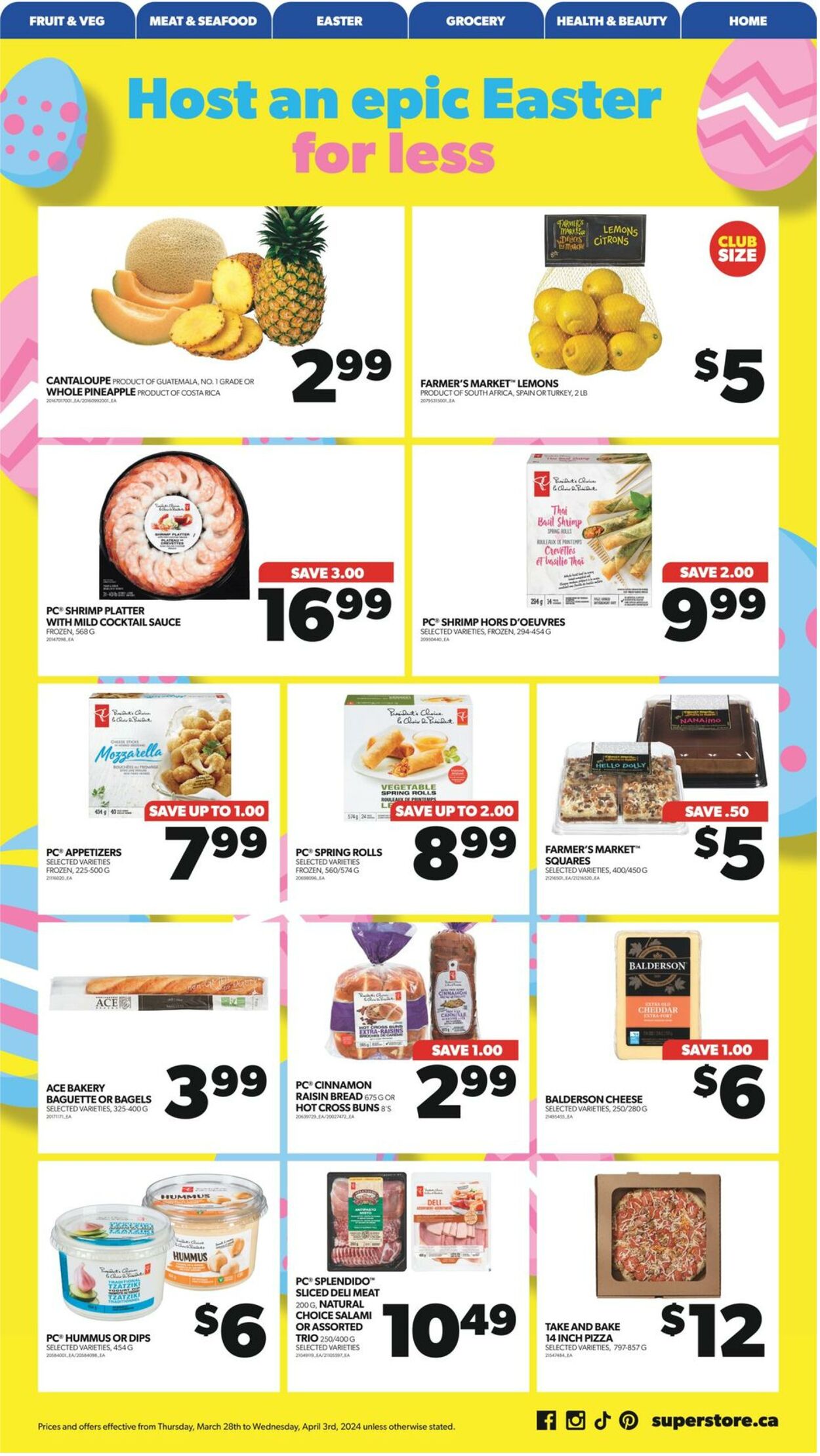 Flyer Real Canadian Superstore 28.03.2024 - 03.04.2024