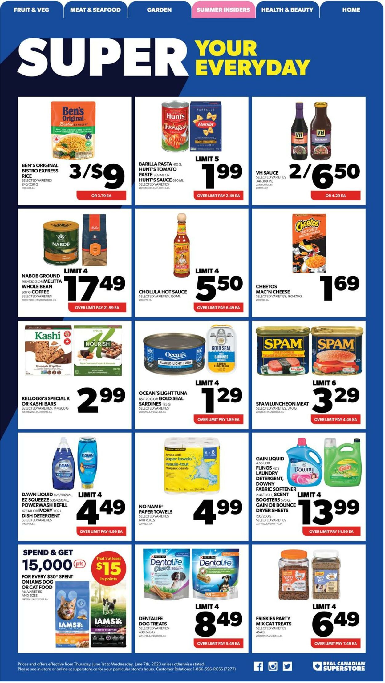 Flyer Real Canadian Superstore 01.06.2023 - 07.06.2023