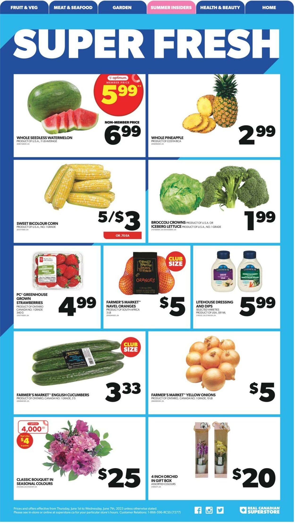 Flyer Real Canadian Superstore 01.06.2023 - 07.06.2023