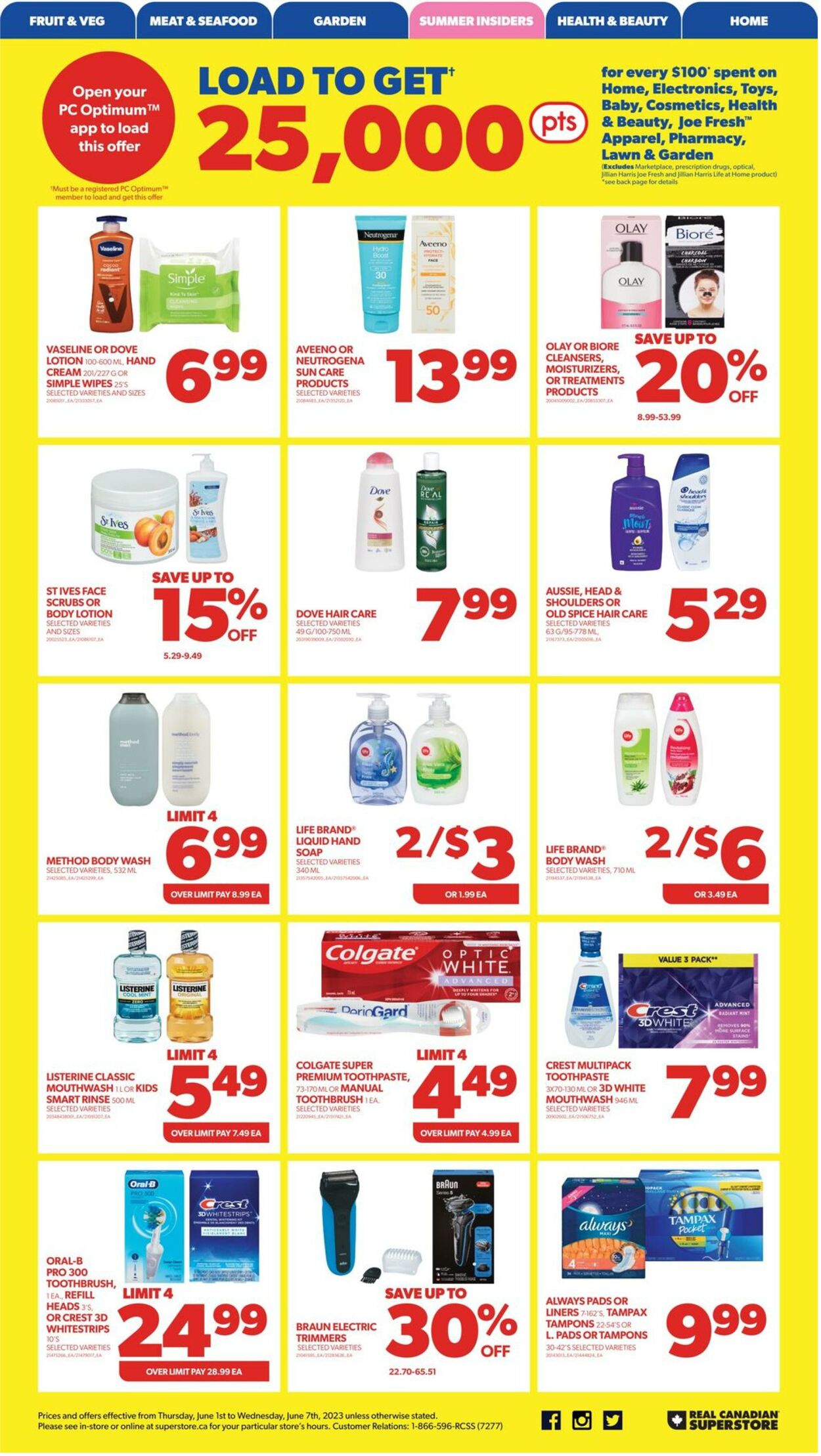 Flyer Real Canadian Superstore 01.06.2023 - 07.06.2023