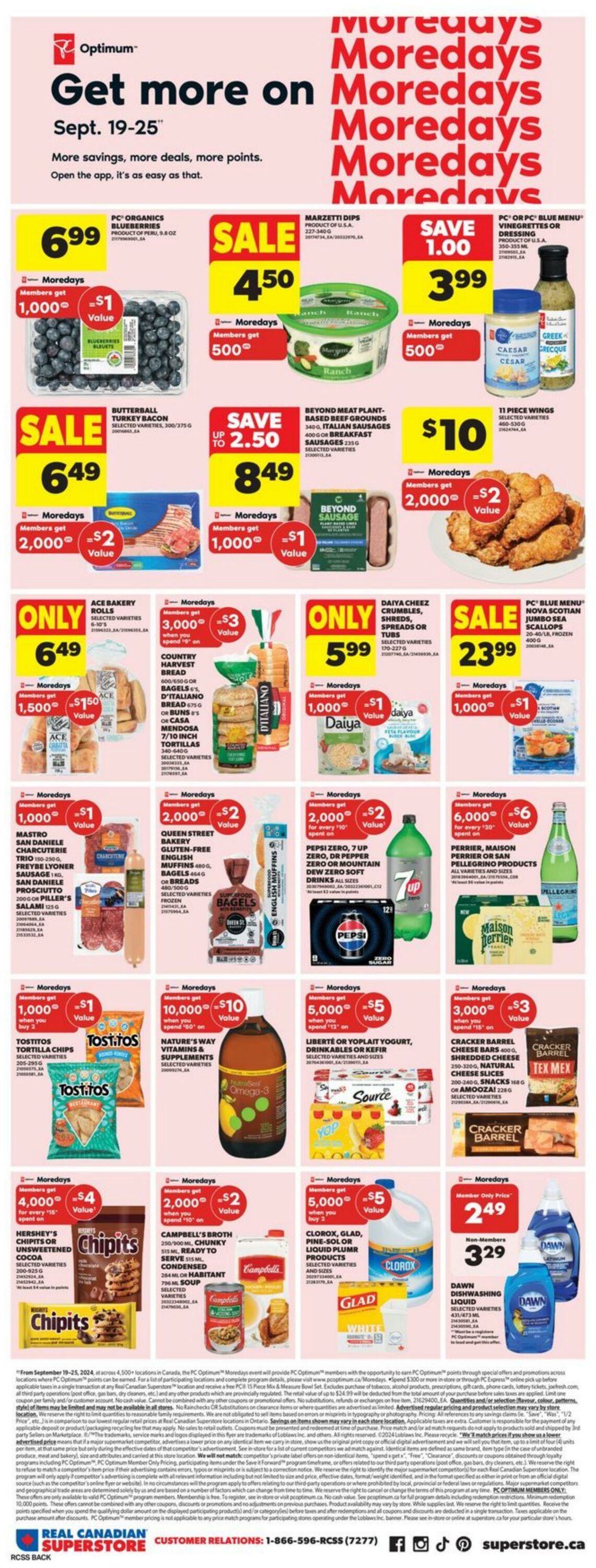 Flyer Real Canadian Superstore 19.09.2024 - 25.09.2024