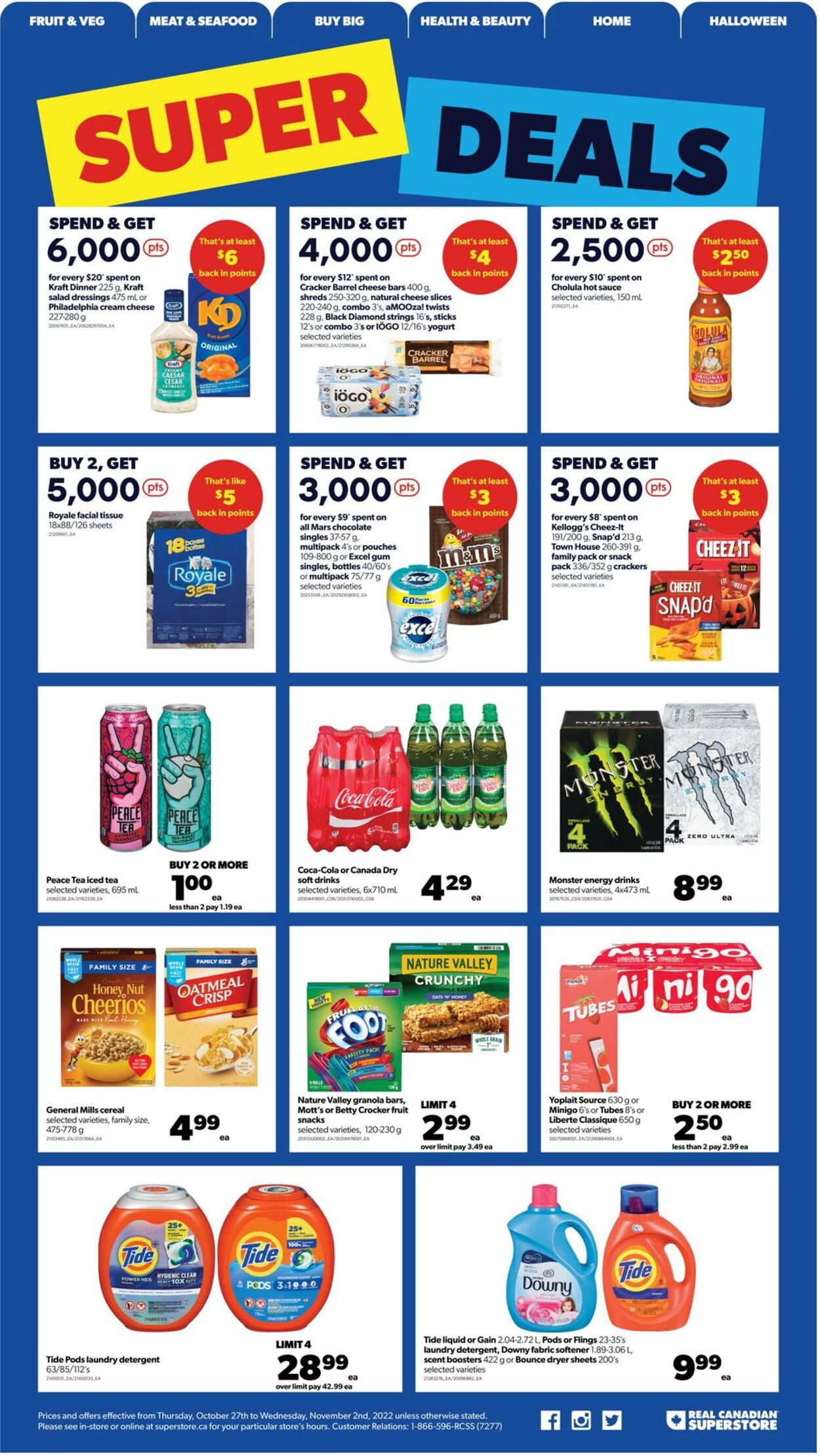 Flyer Real Canadian Superstore 27.10.2022 - 02.11.2022
