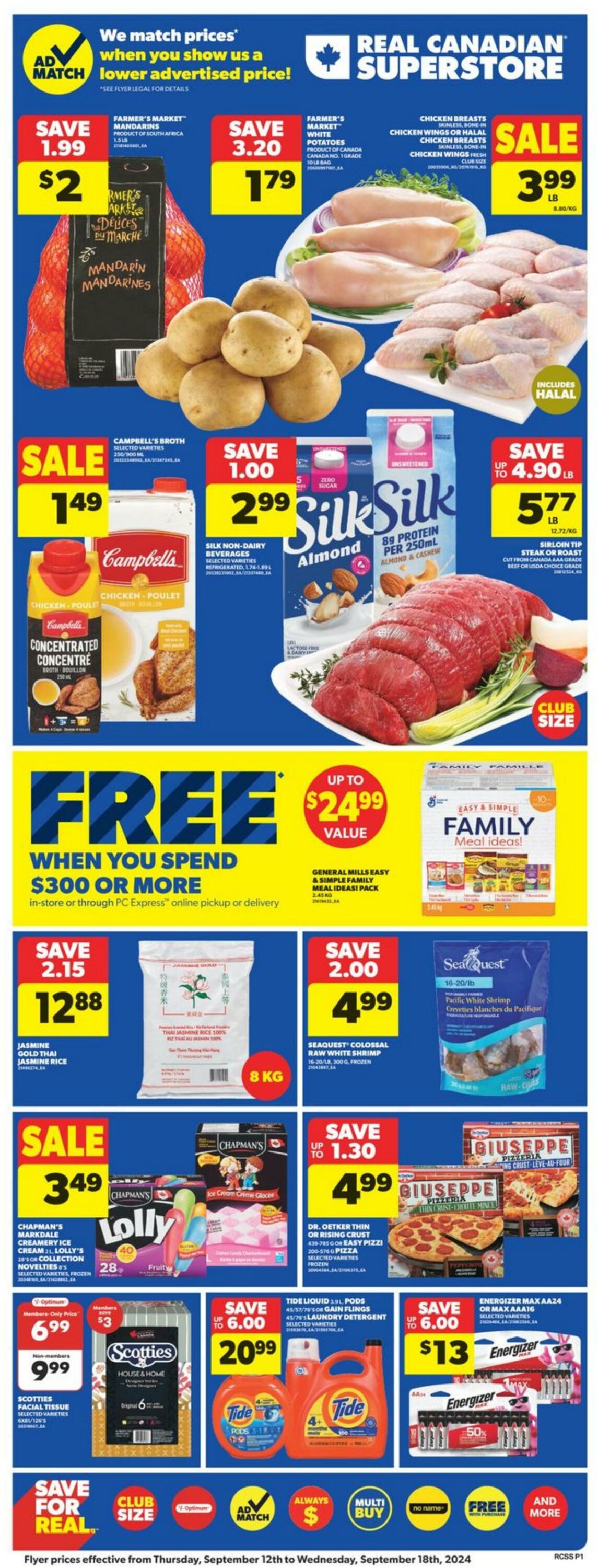 Flyer Real Canadian Superstore 12.09.2024 - 18.09.2024