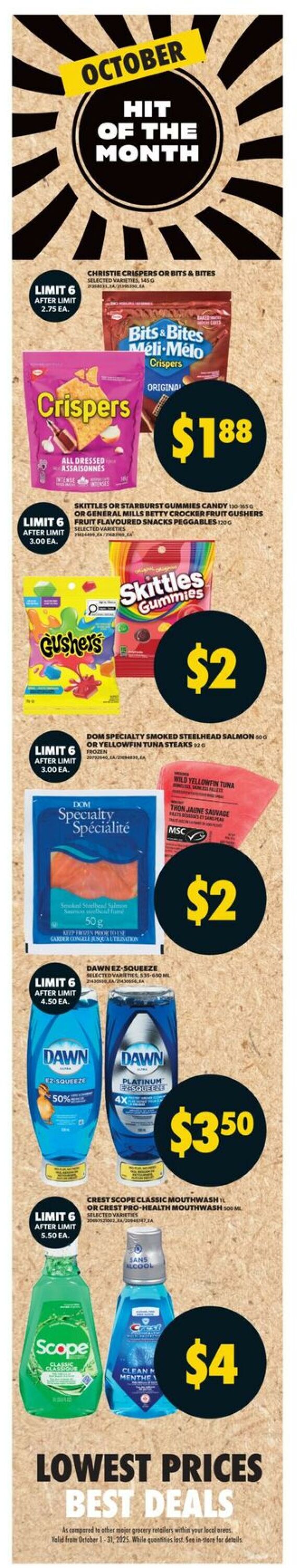 Flyer Real Canadian Superstore 02.10.2025 - 08.10.2025