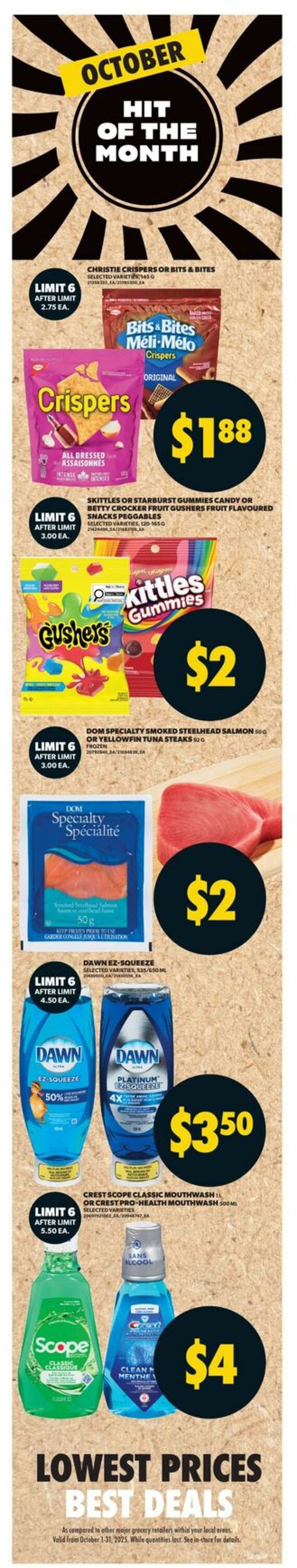 Flyer Real Canadian Superstore 09.10.2025 - 15.10.2025
