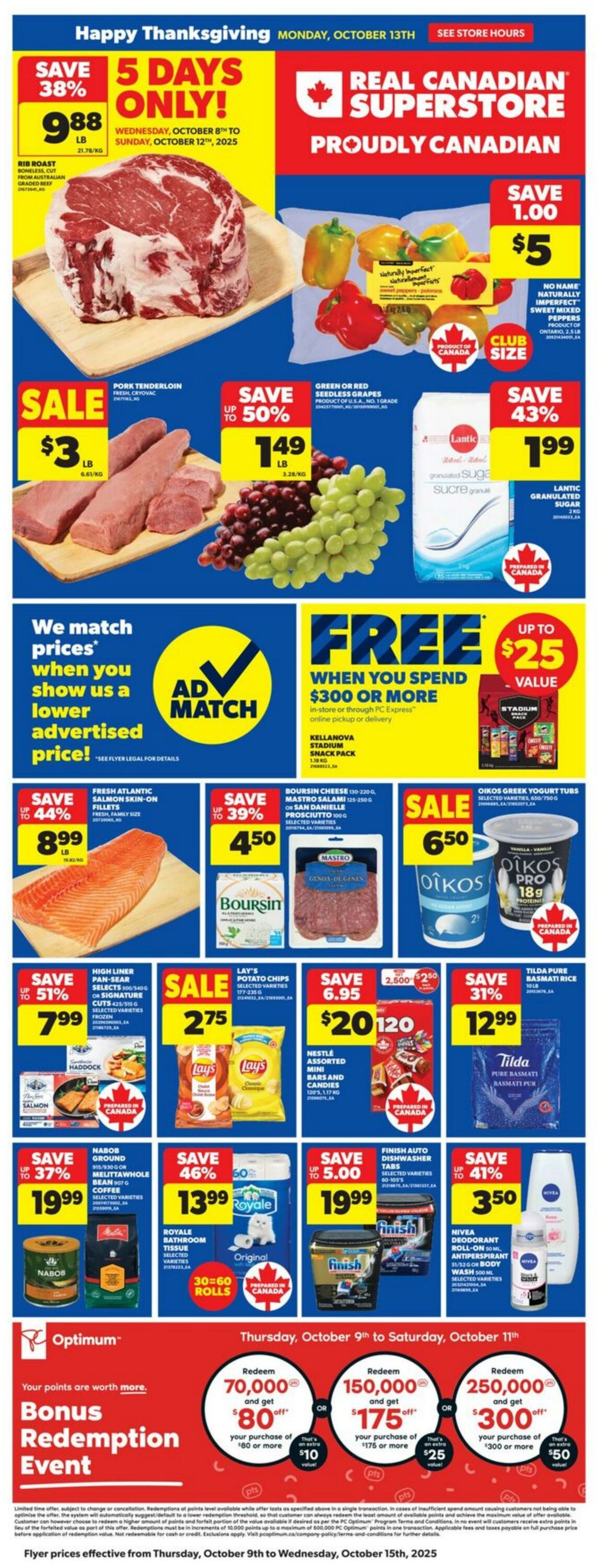 Flyer Real Canadian Superstore 09.10.2025 - 15.10.2025