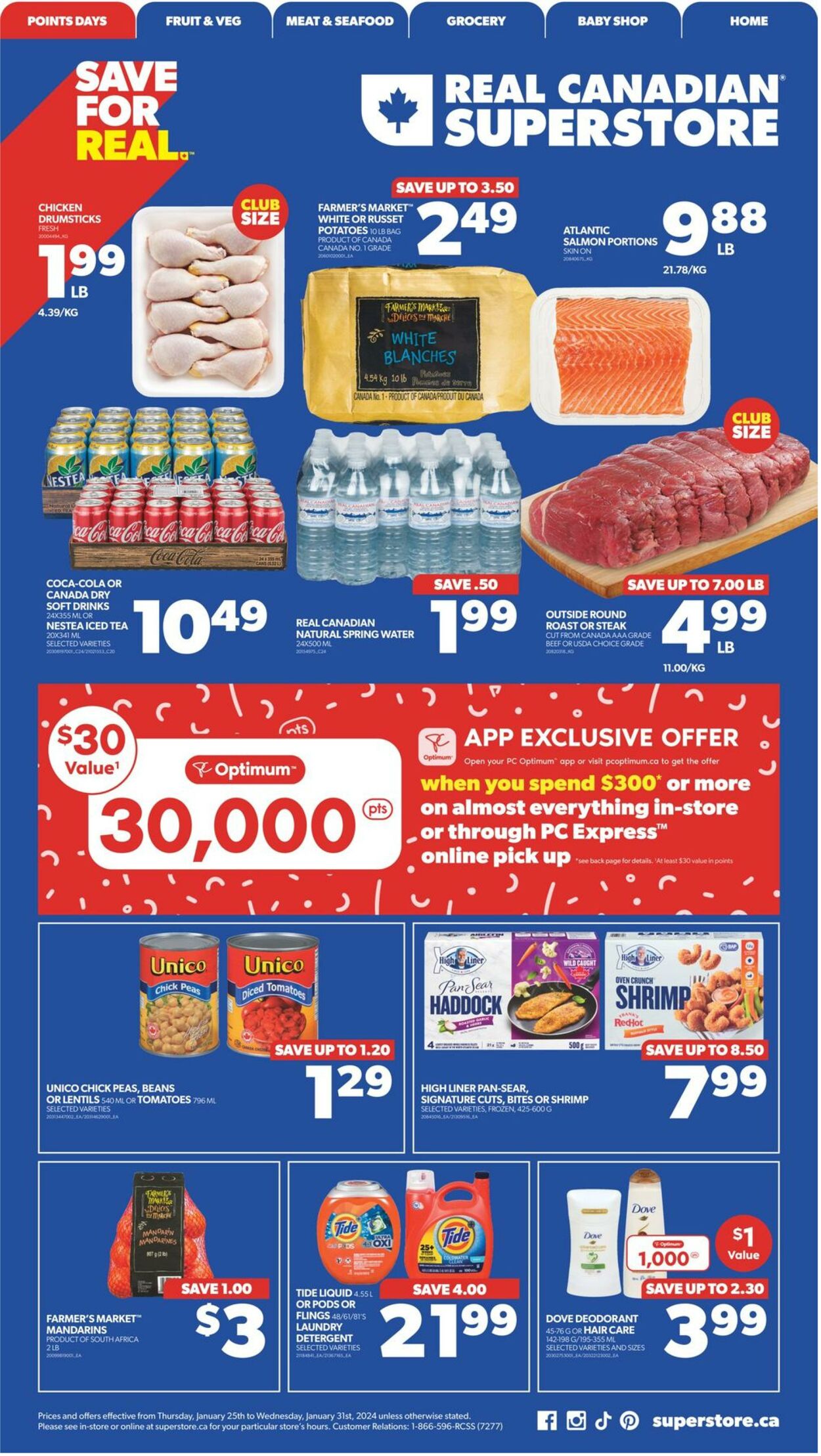 Flyer Real Canadian Superstore 25.01.2024 - 31.01.2024