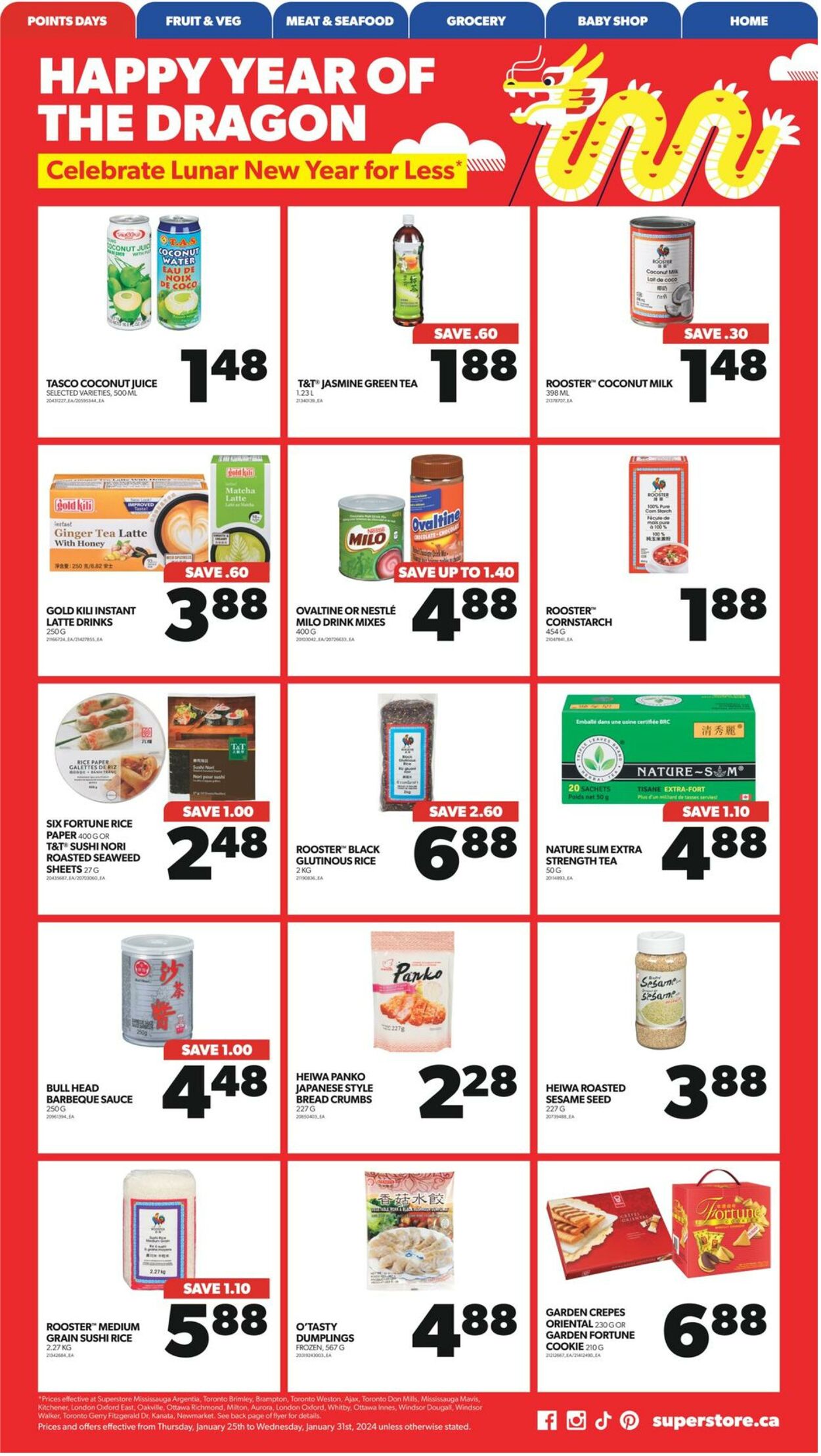 Flyer Real Canadian Superstore 25.01.2024 - 31.01.2024